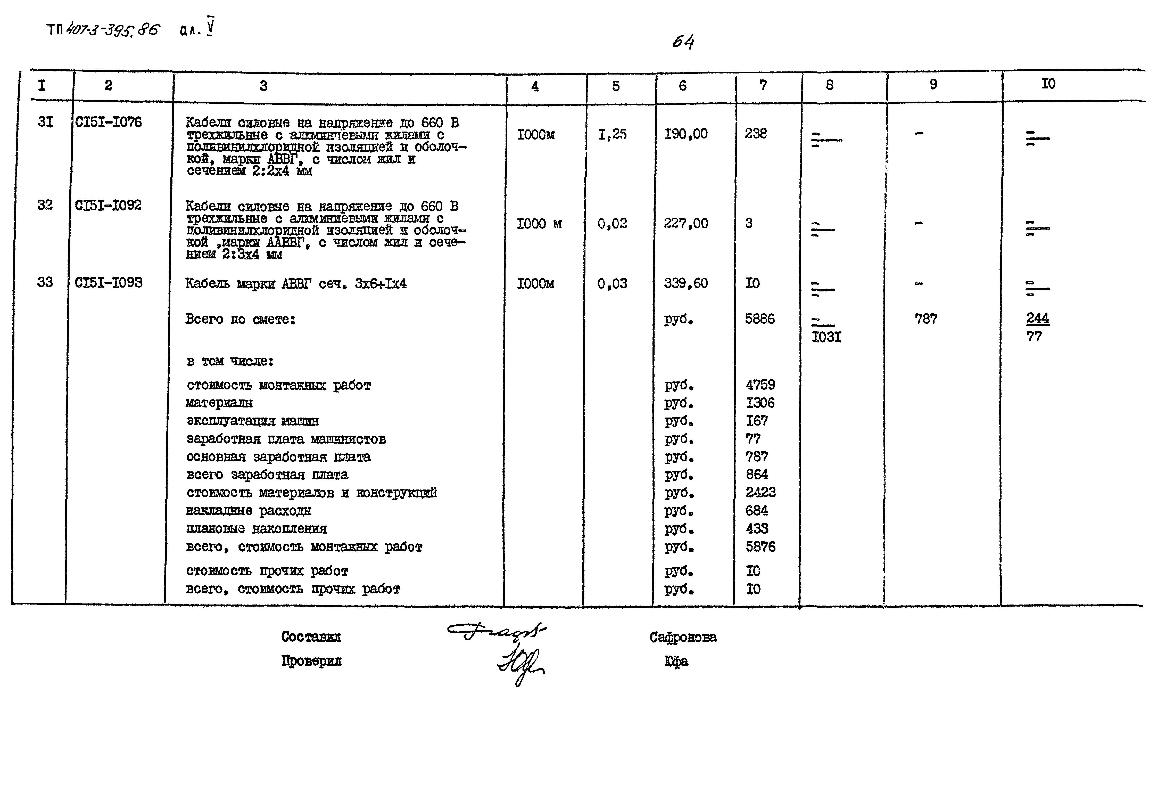 Типовой проект 407-3-395.86