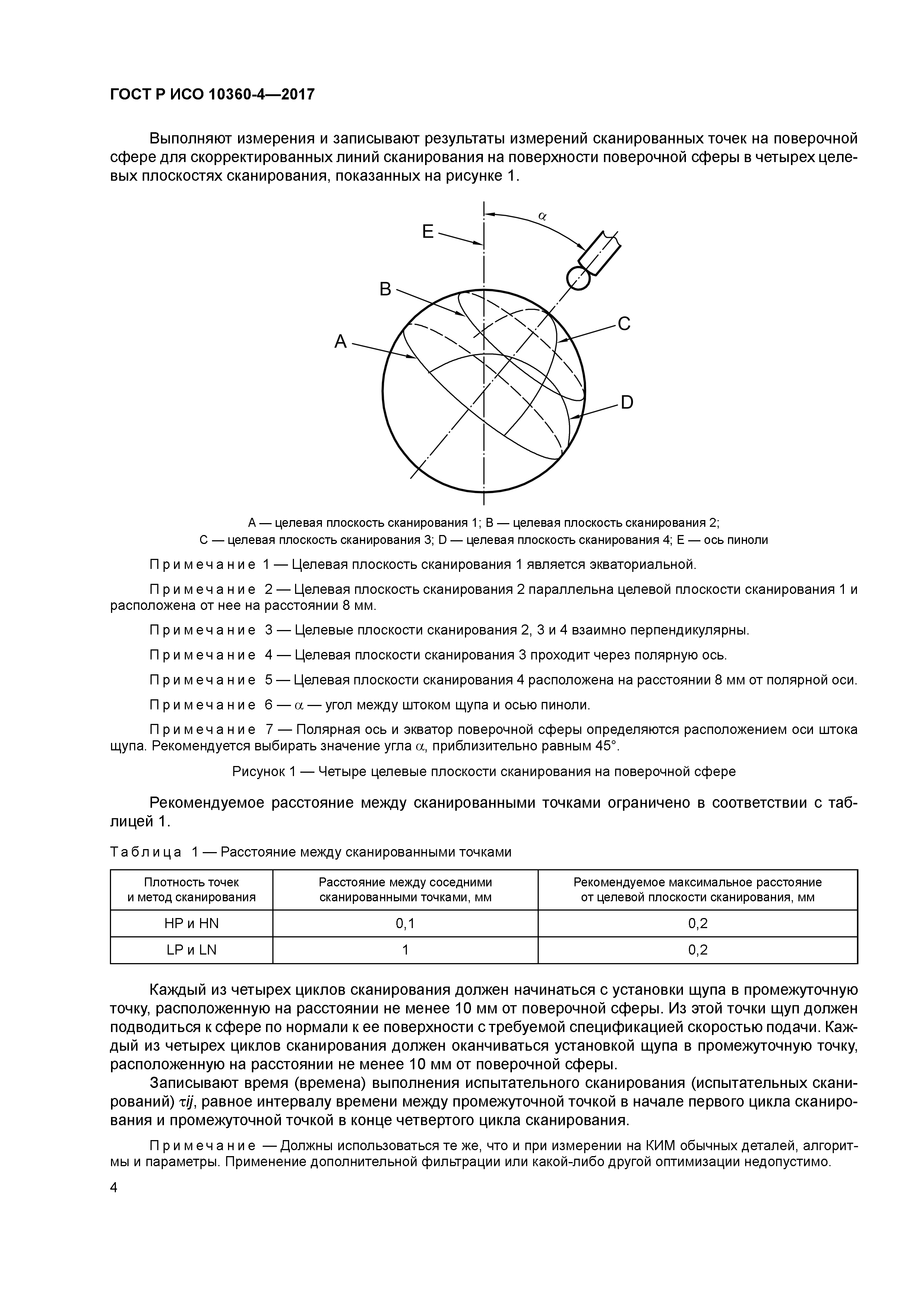ГОСТ Р ИСО 10360-4-2017