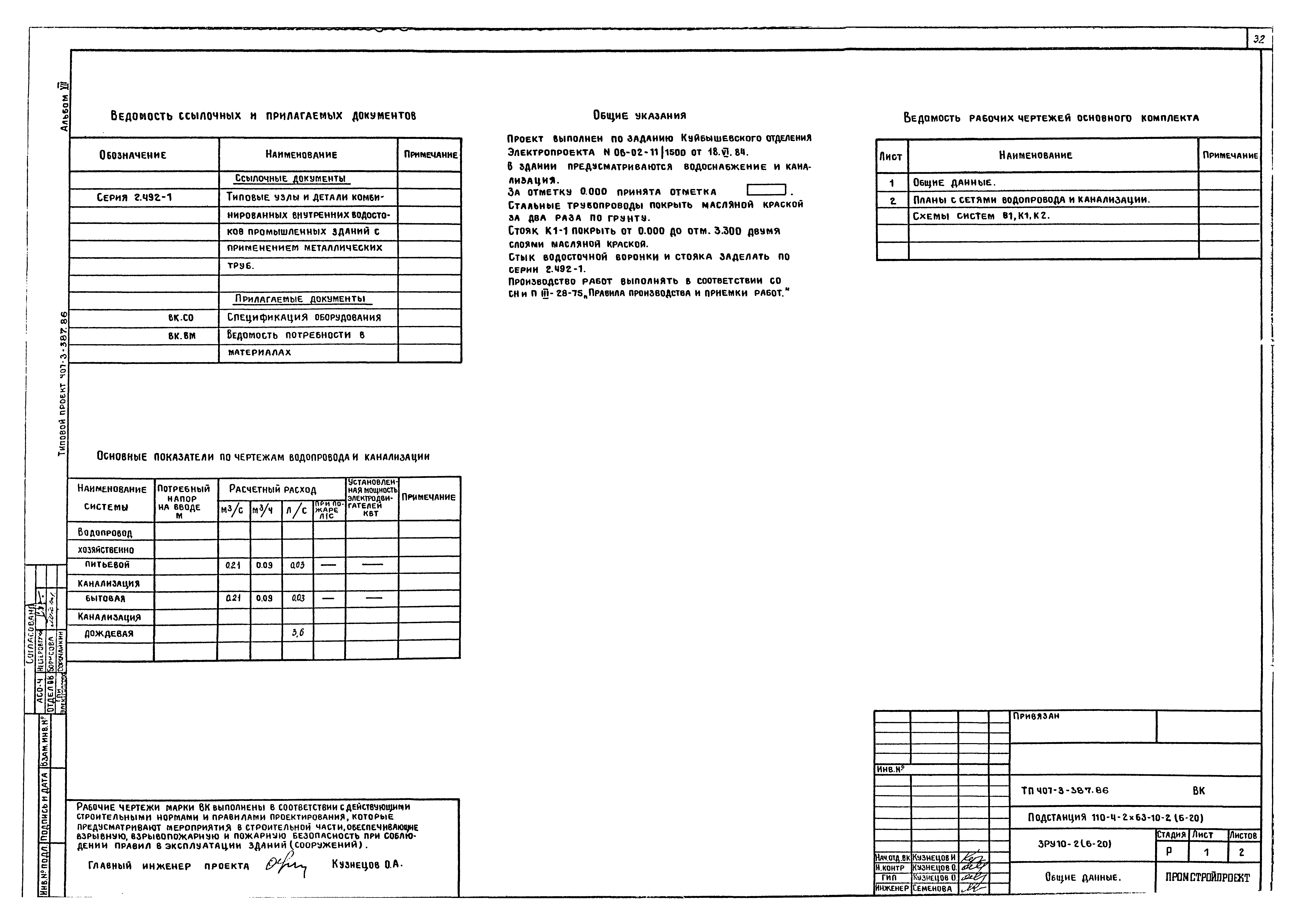 Типовой проект 407-3-388.86