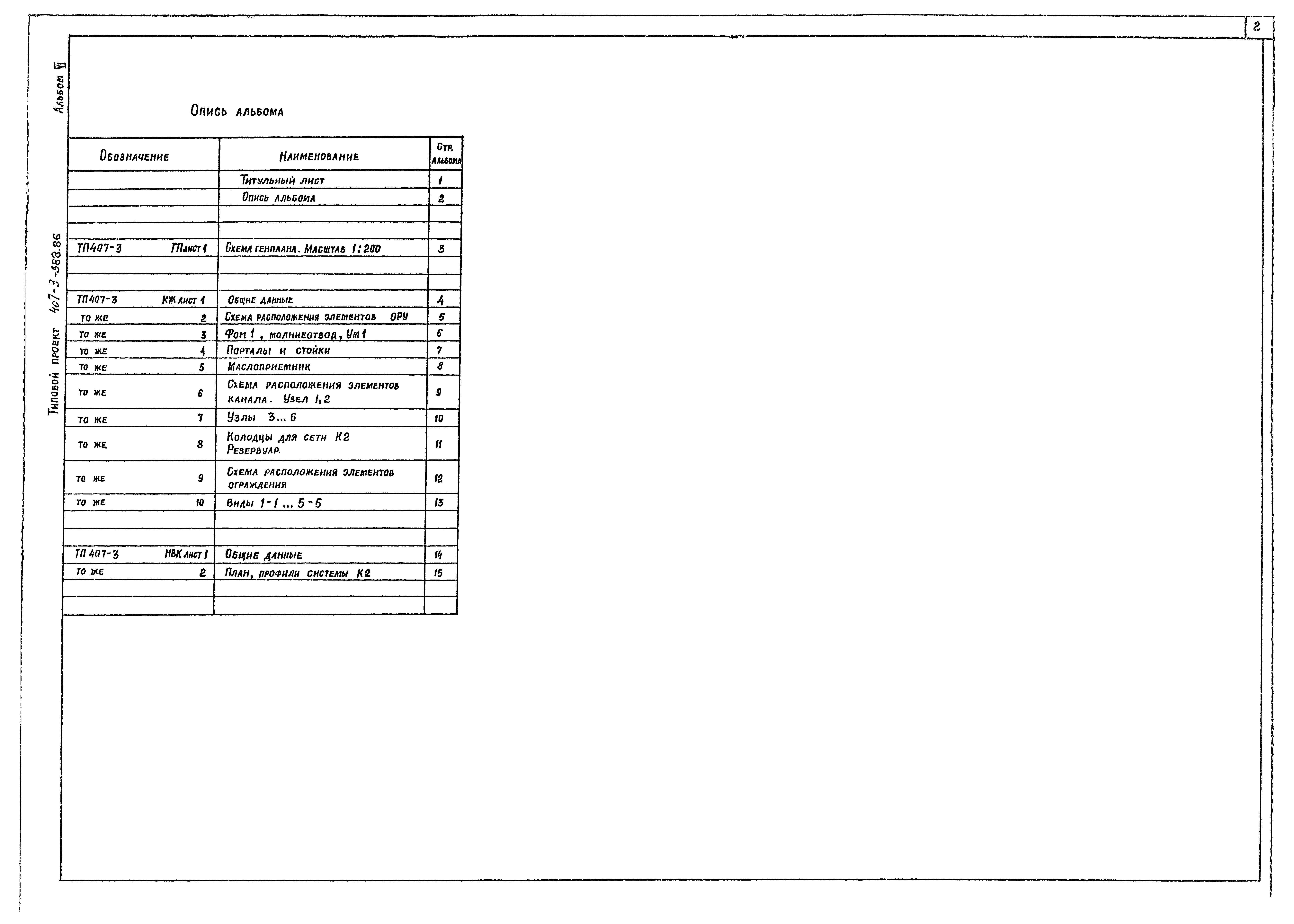 Типовой проект 407-3-388.86