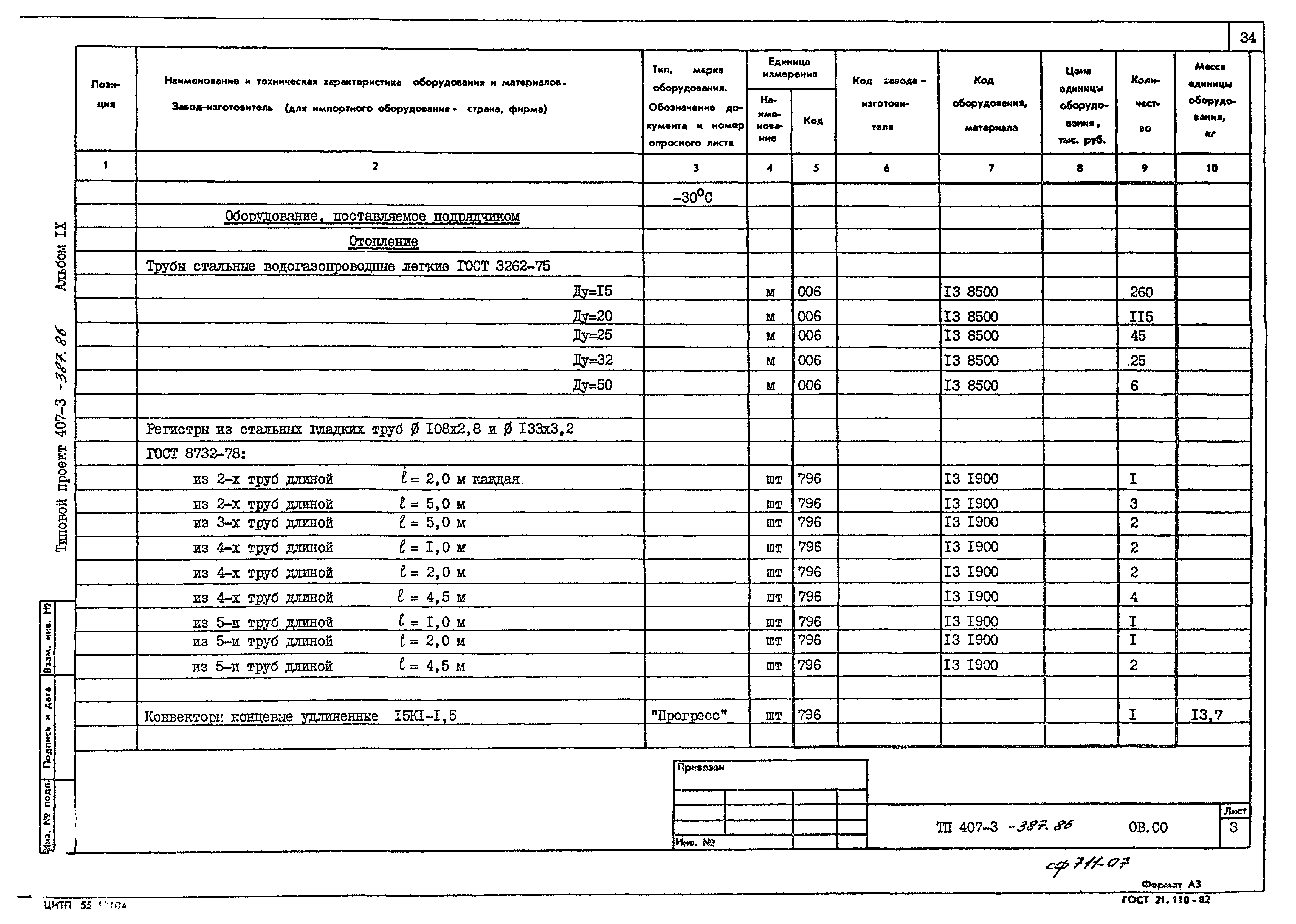 Типовой проект 407-3-387.86
