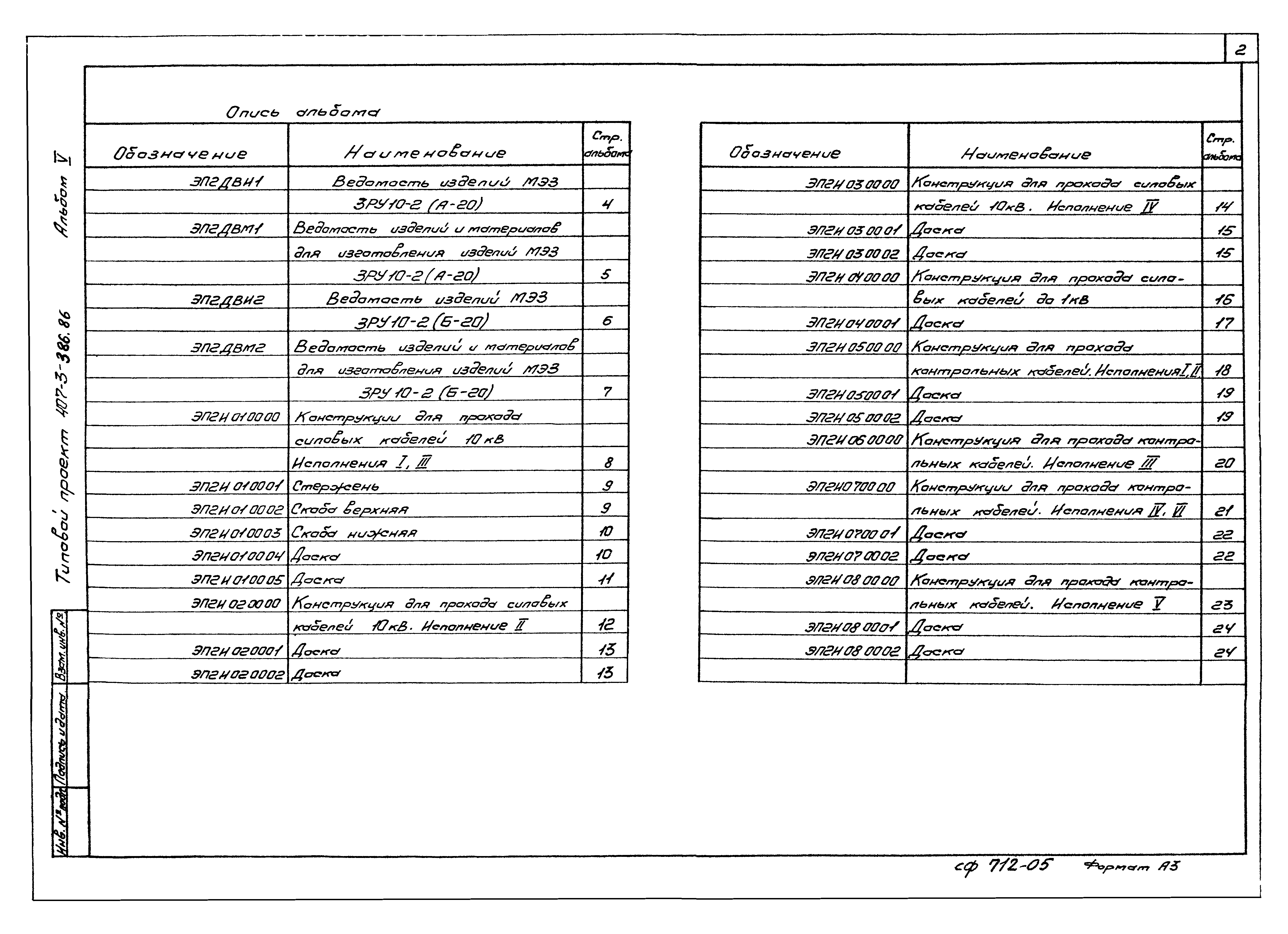 Типовой проект 407-3-387.86