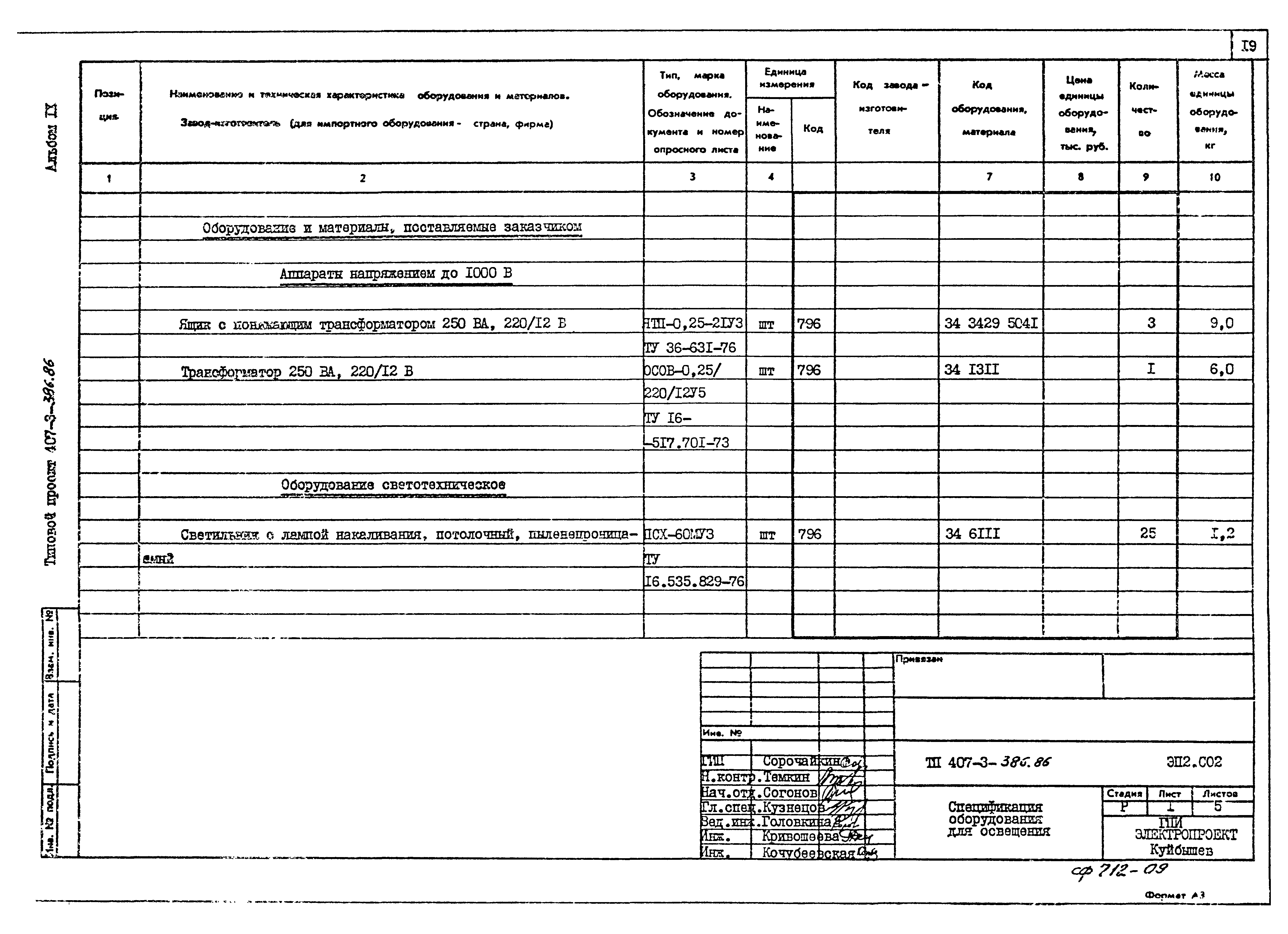 Типовой проект 407-3-386.86