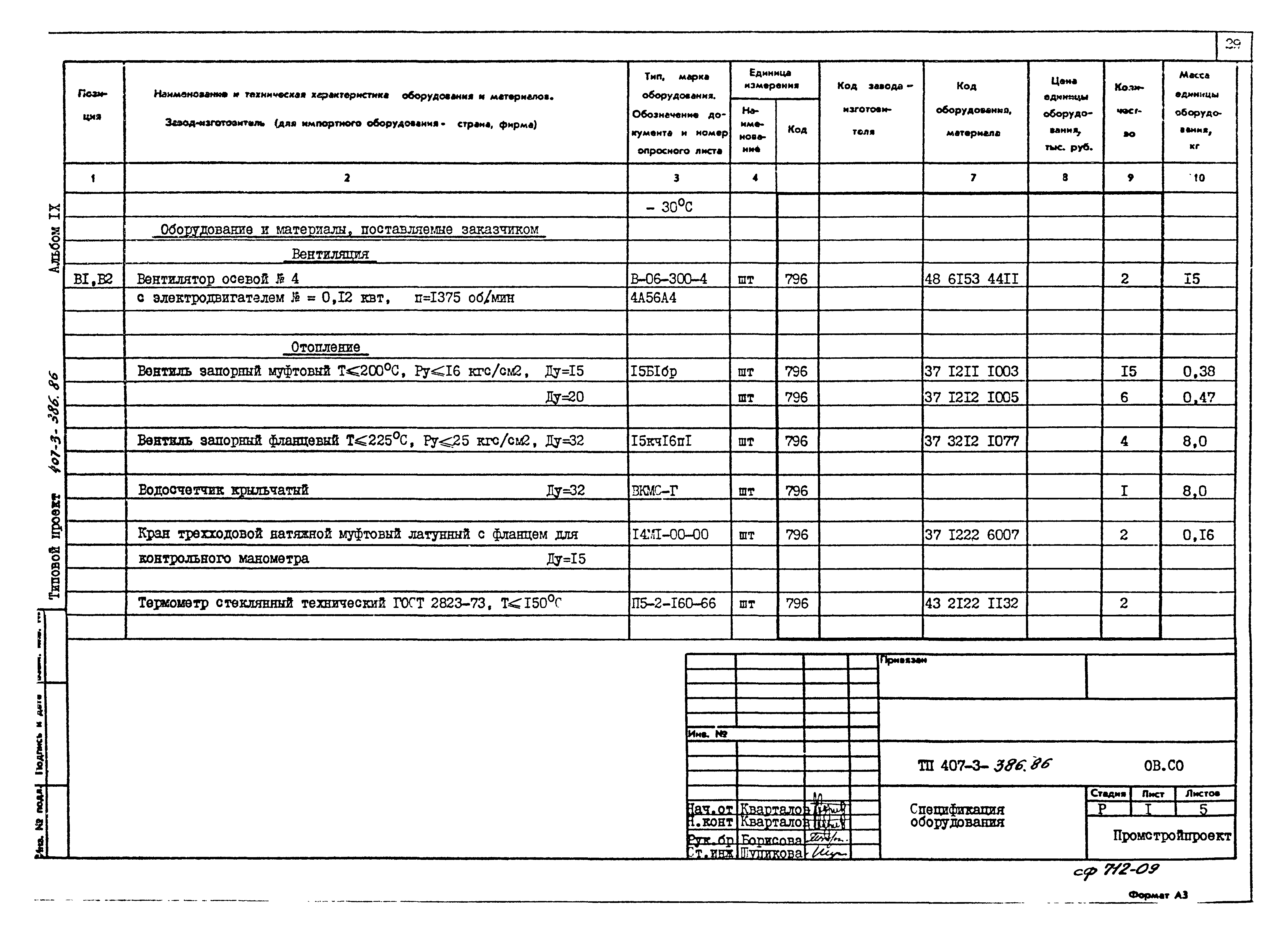 Типовой проект 407-3-386.86