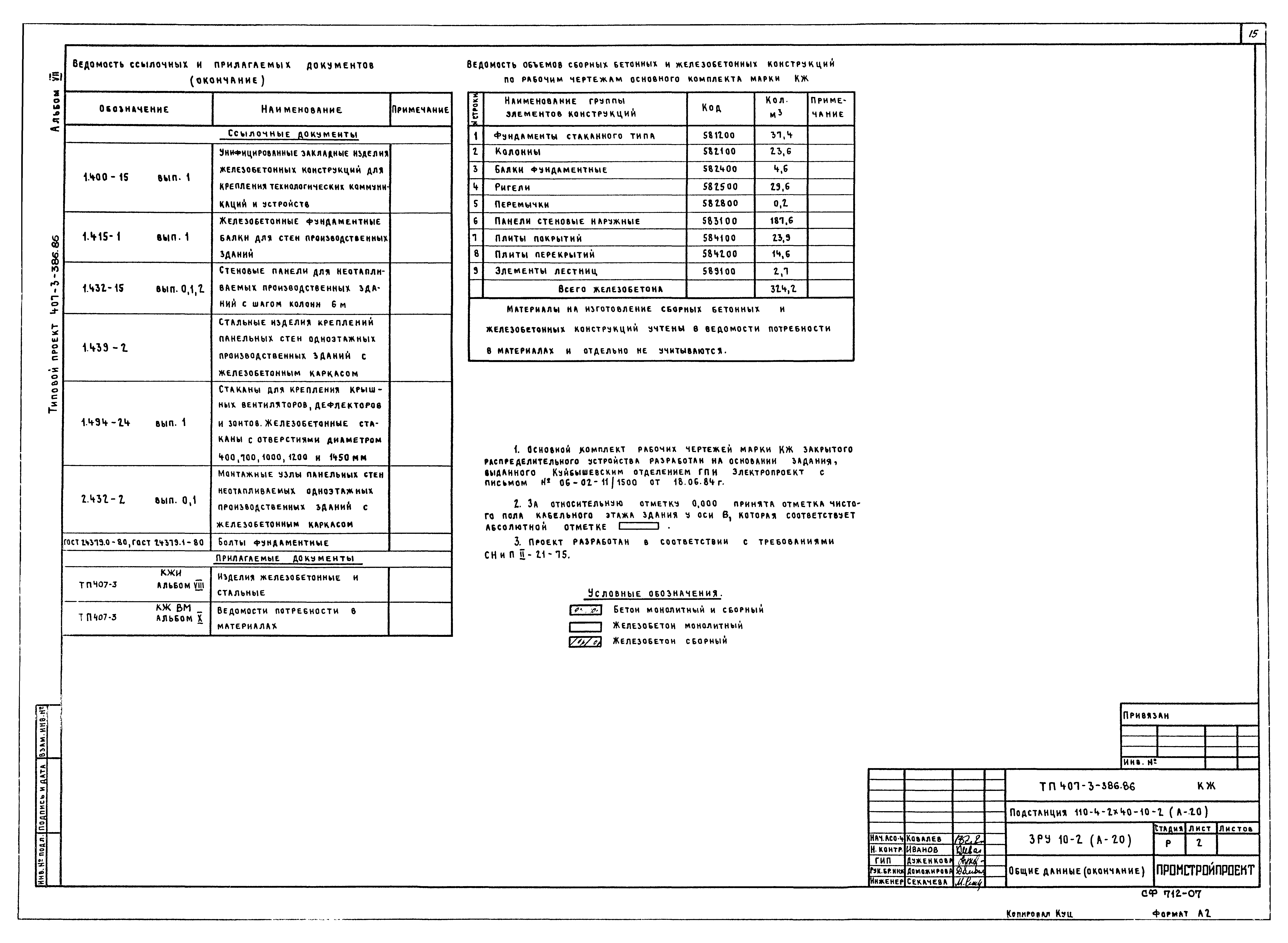 Типовой проект 407-3-386.86