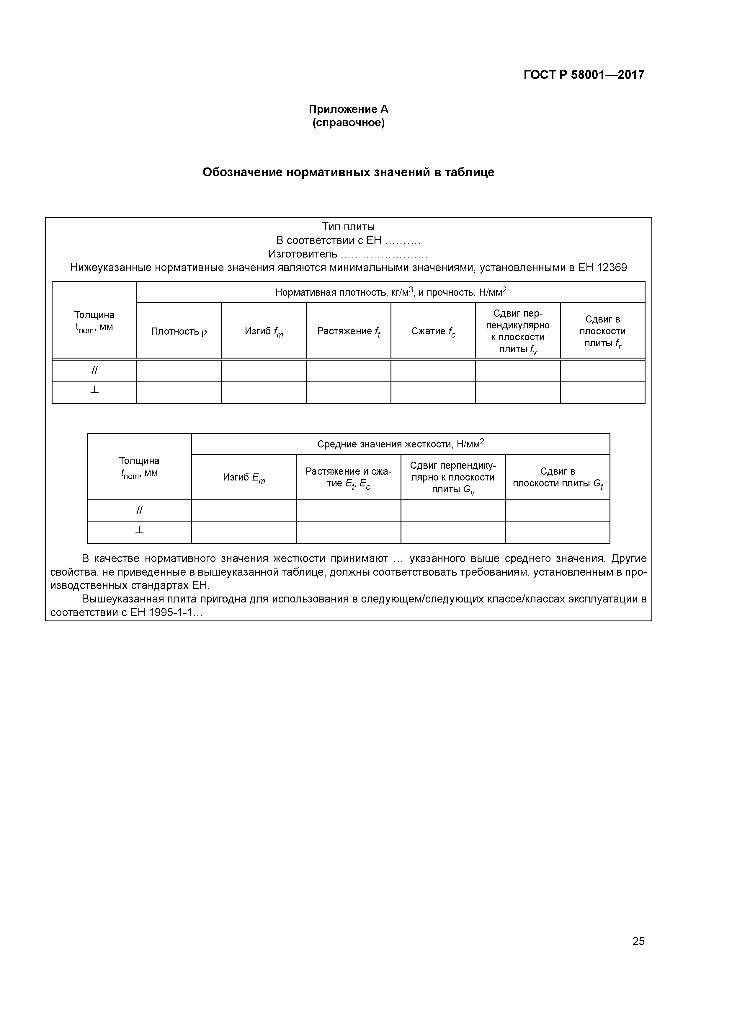 ГОСТ Р 58001-2017