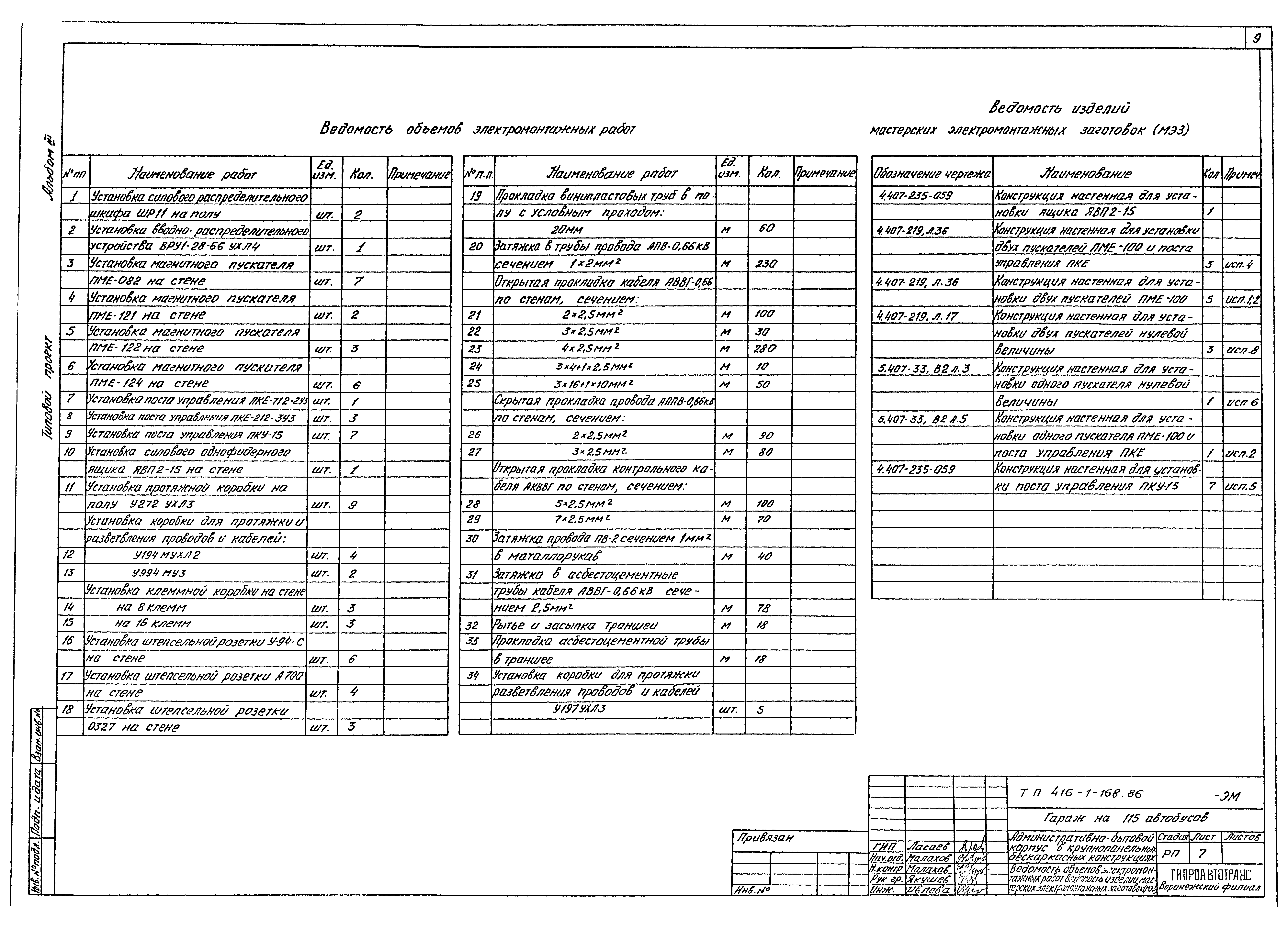 Типовой проект 416-1-168.86