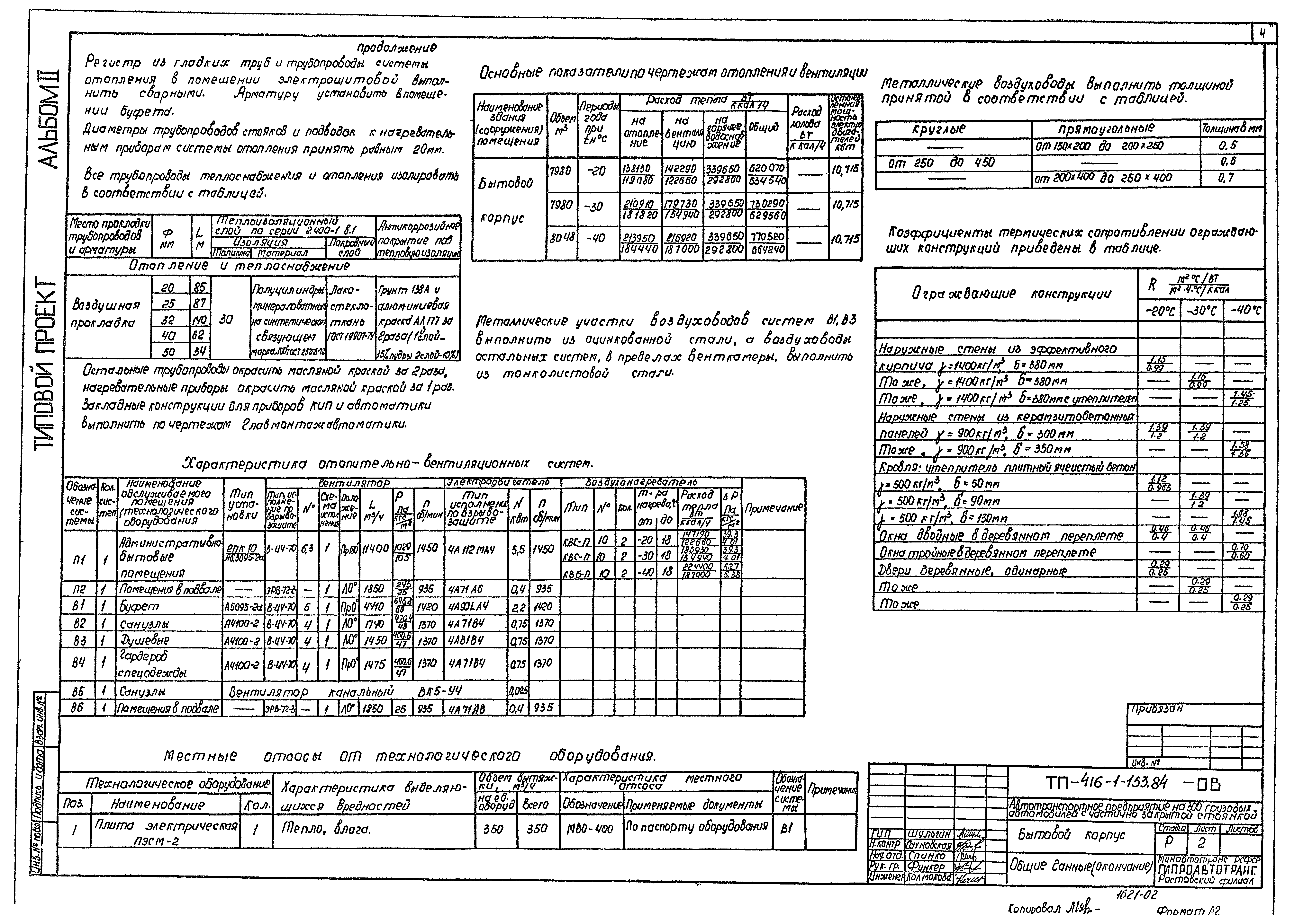 Типовой проект 416-1-153.84