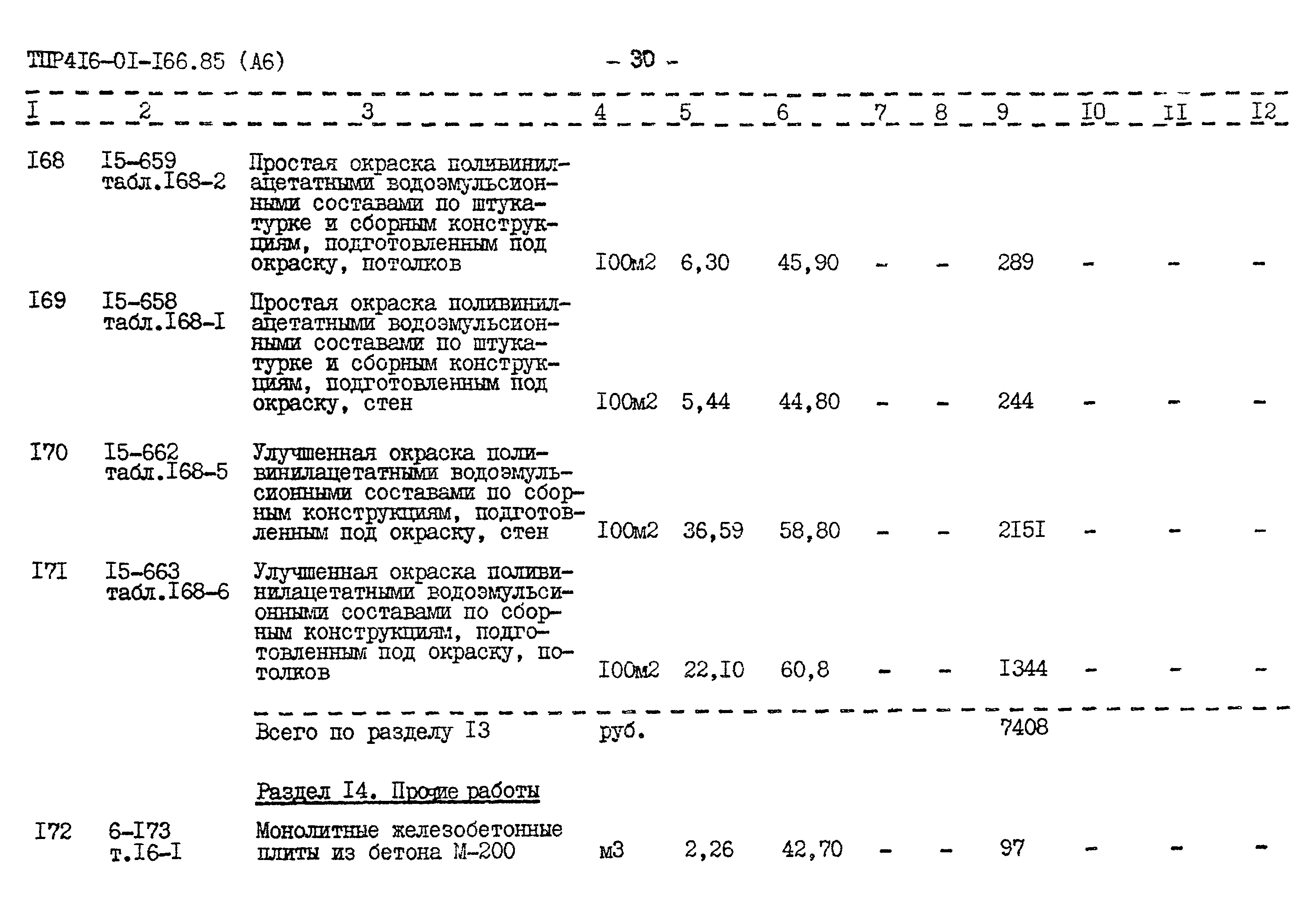 Типовые проектные решения 416-01-166.85
