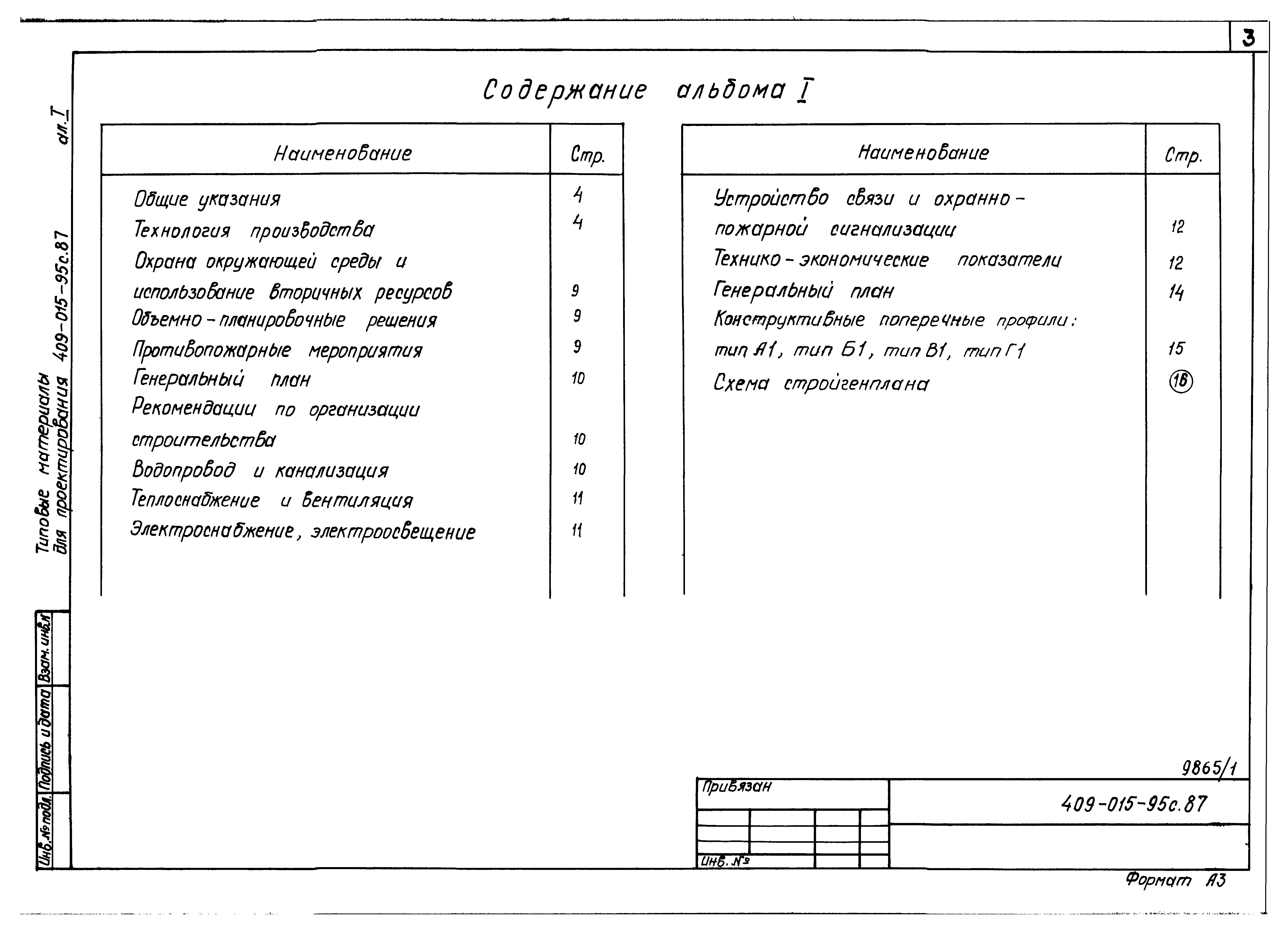 Типовые материалы для проектирования 409-015-95с.87