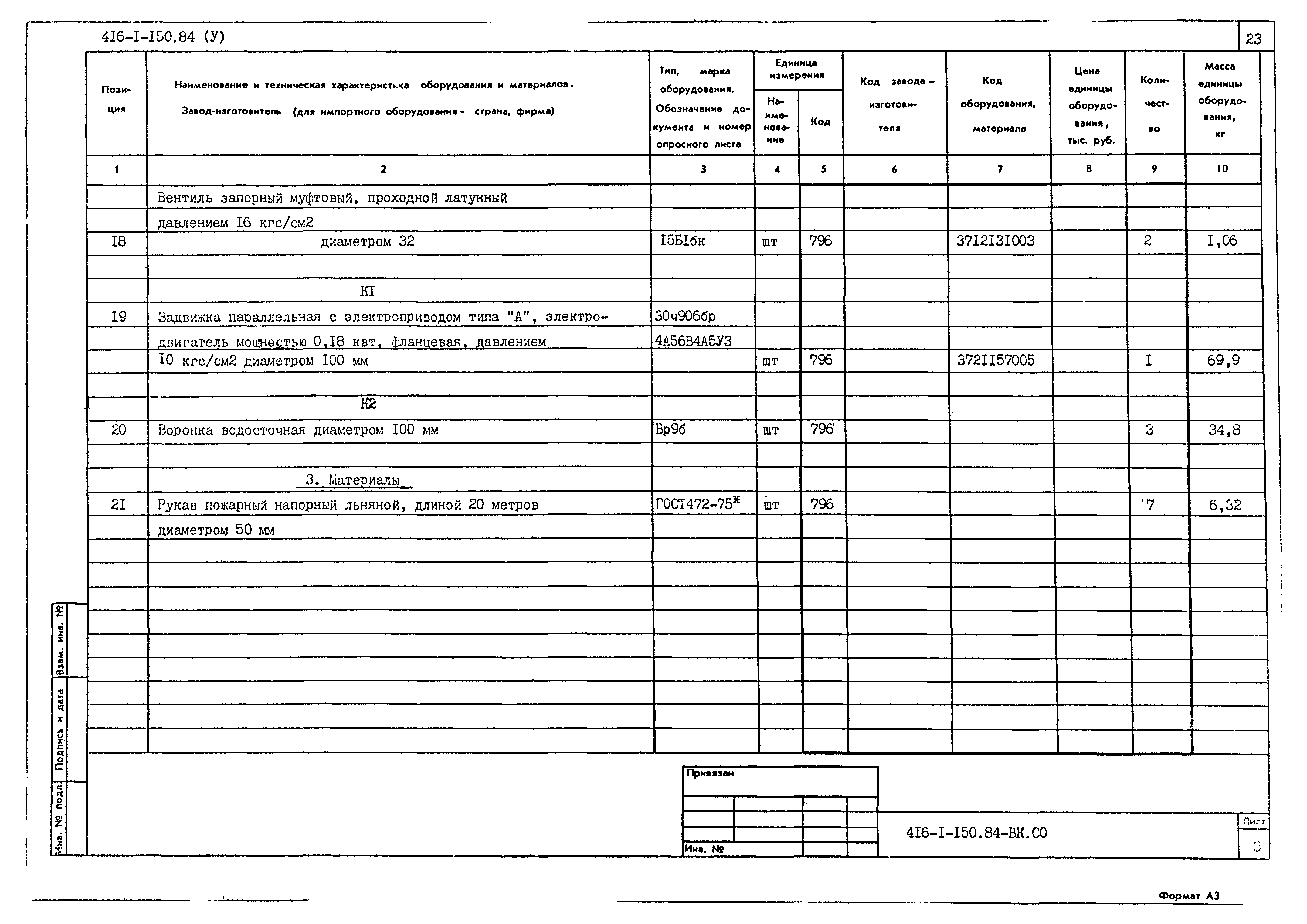 Типовой проект 416-1-150.84