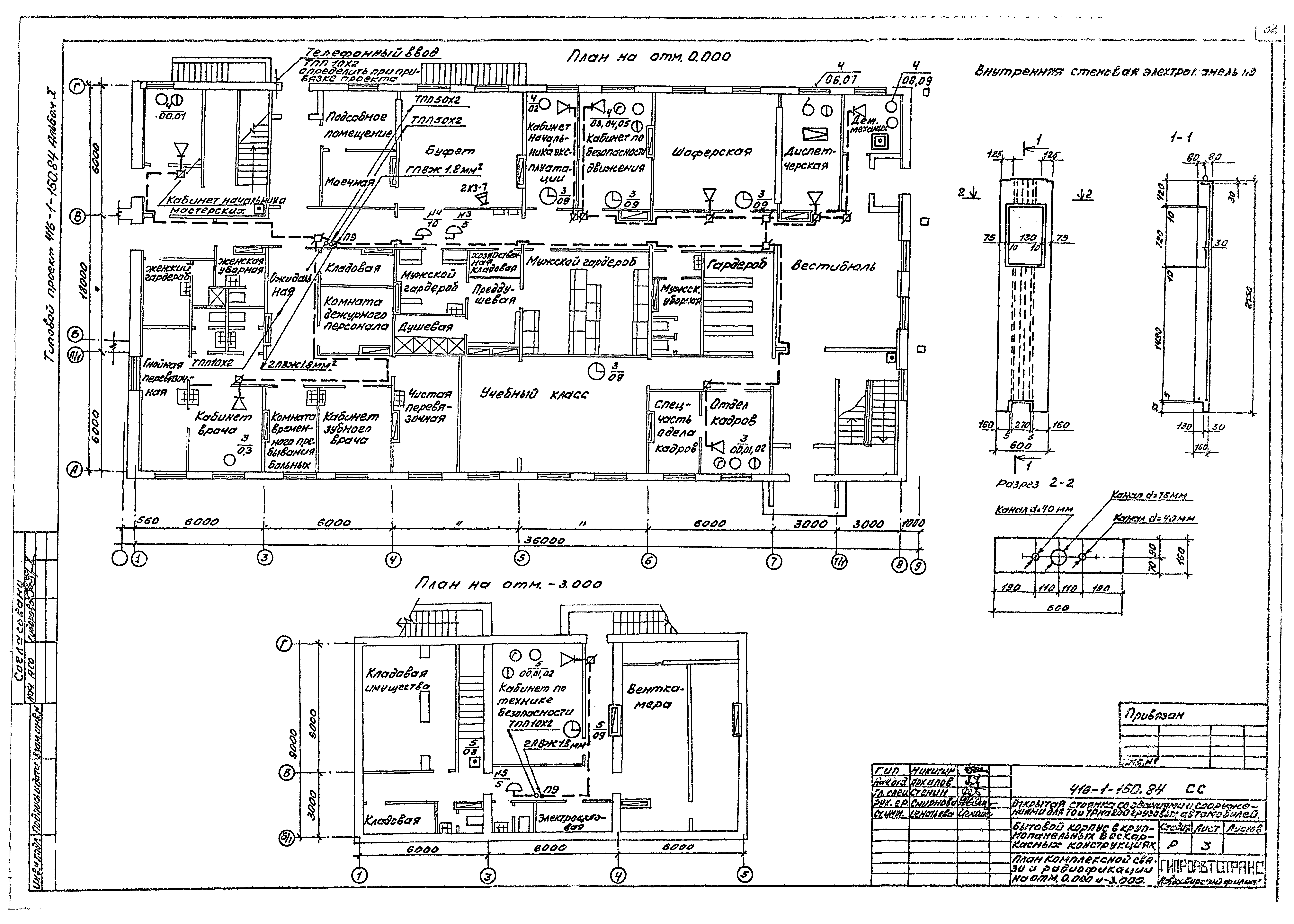 Типовой проект 416-1-150.84
