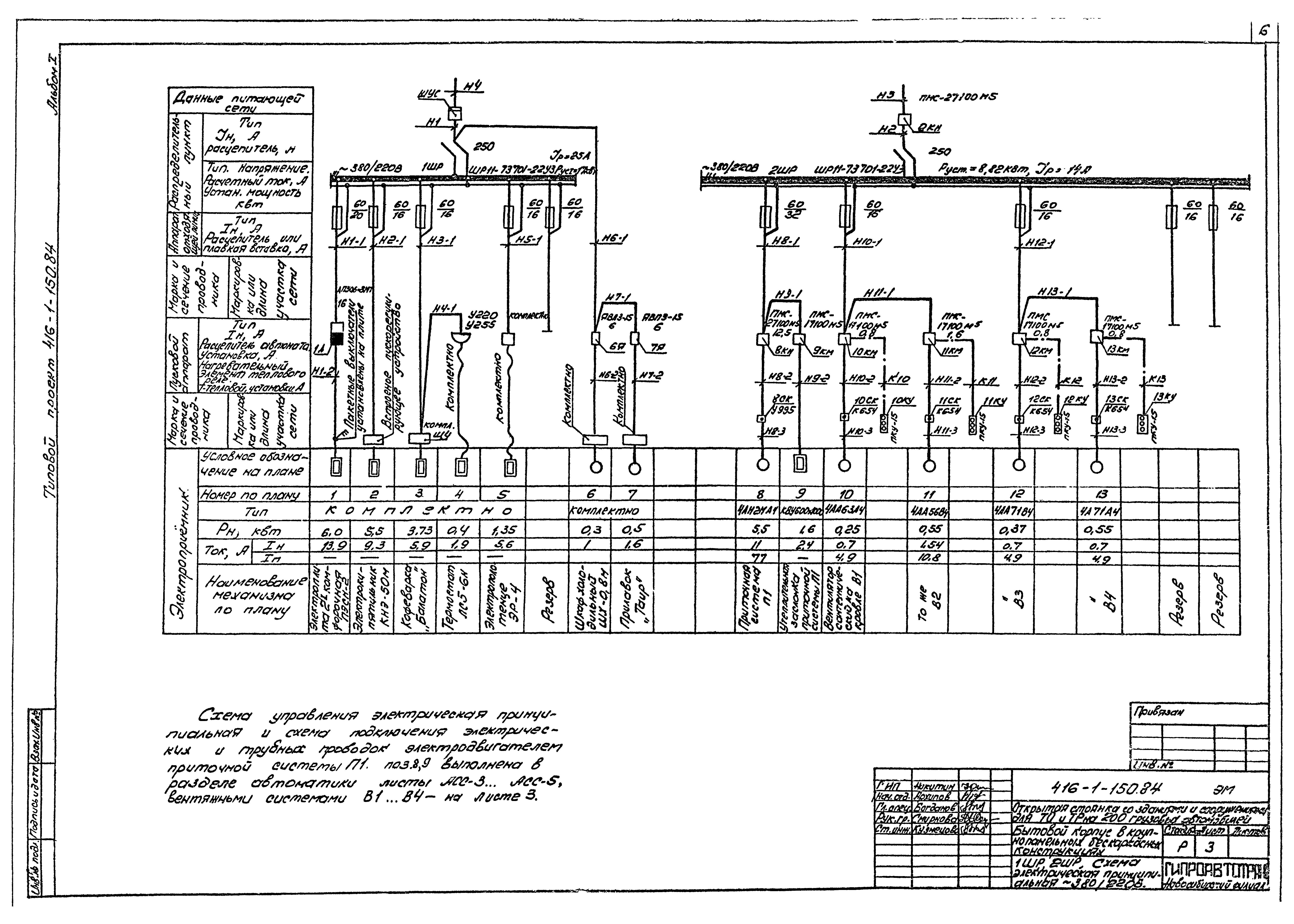 Типовой проект 416-1-150.84