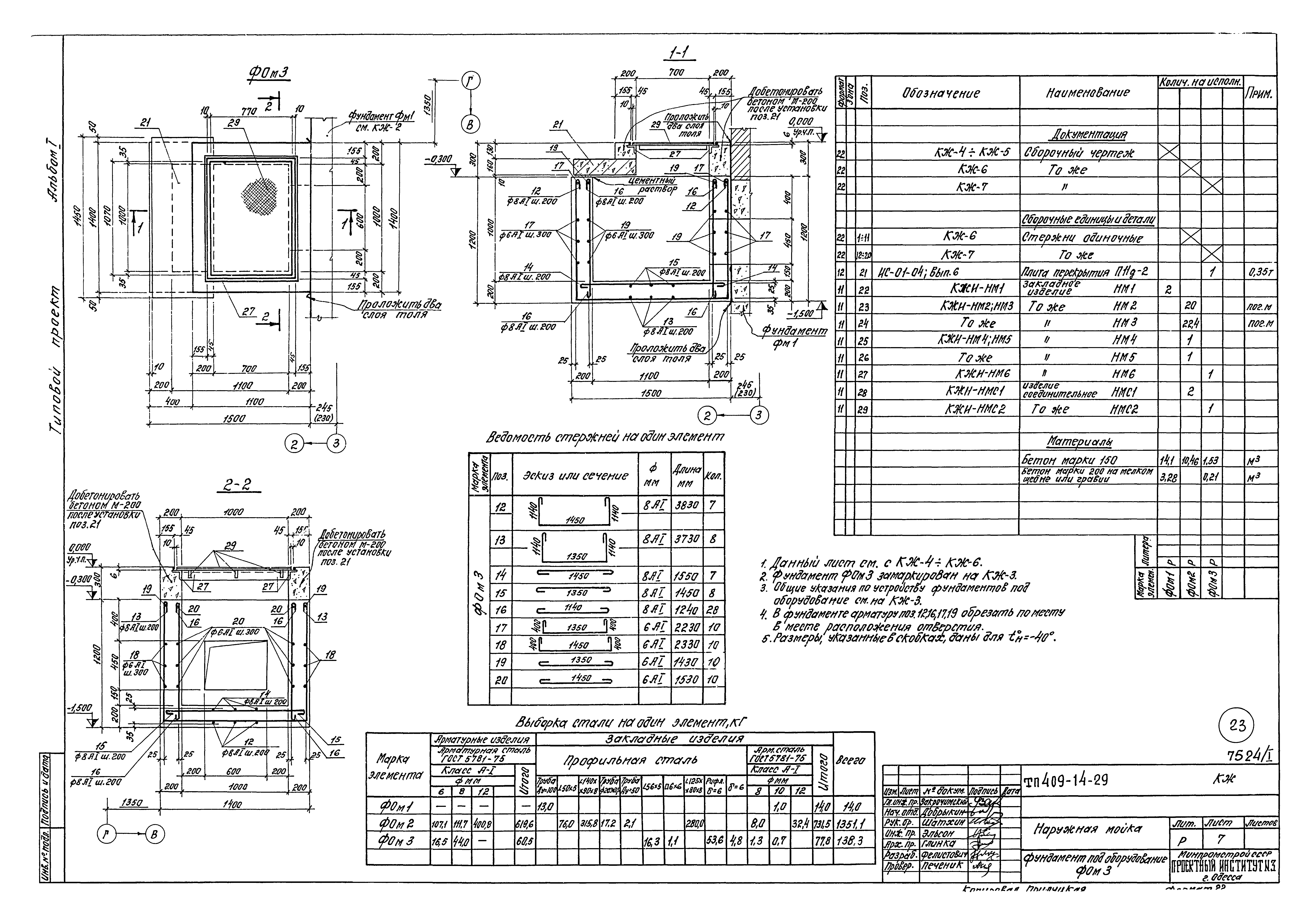Типовой проект 409-14-29