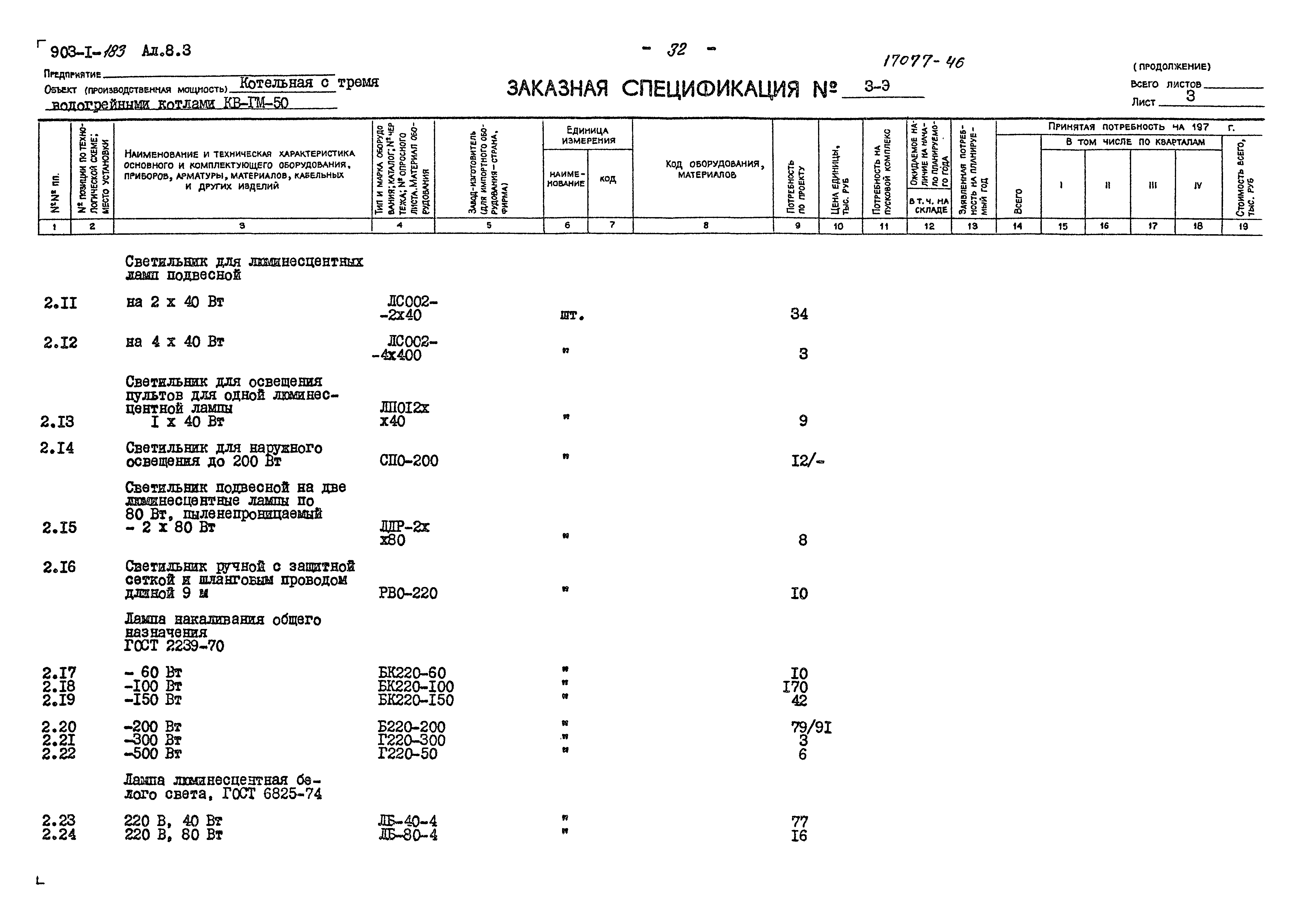 Типовой проект 903-1-183