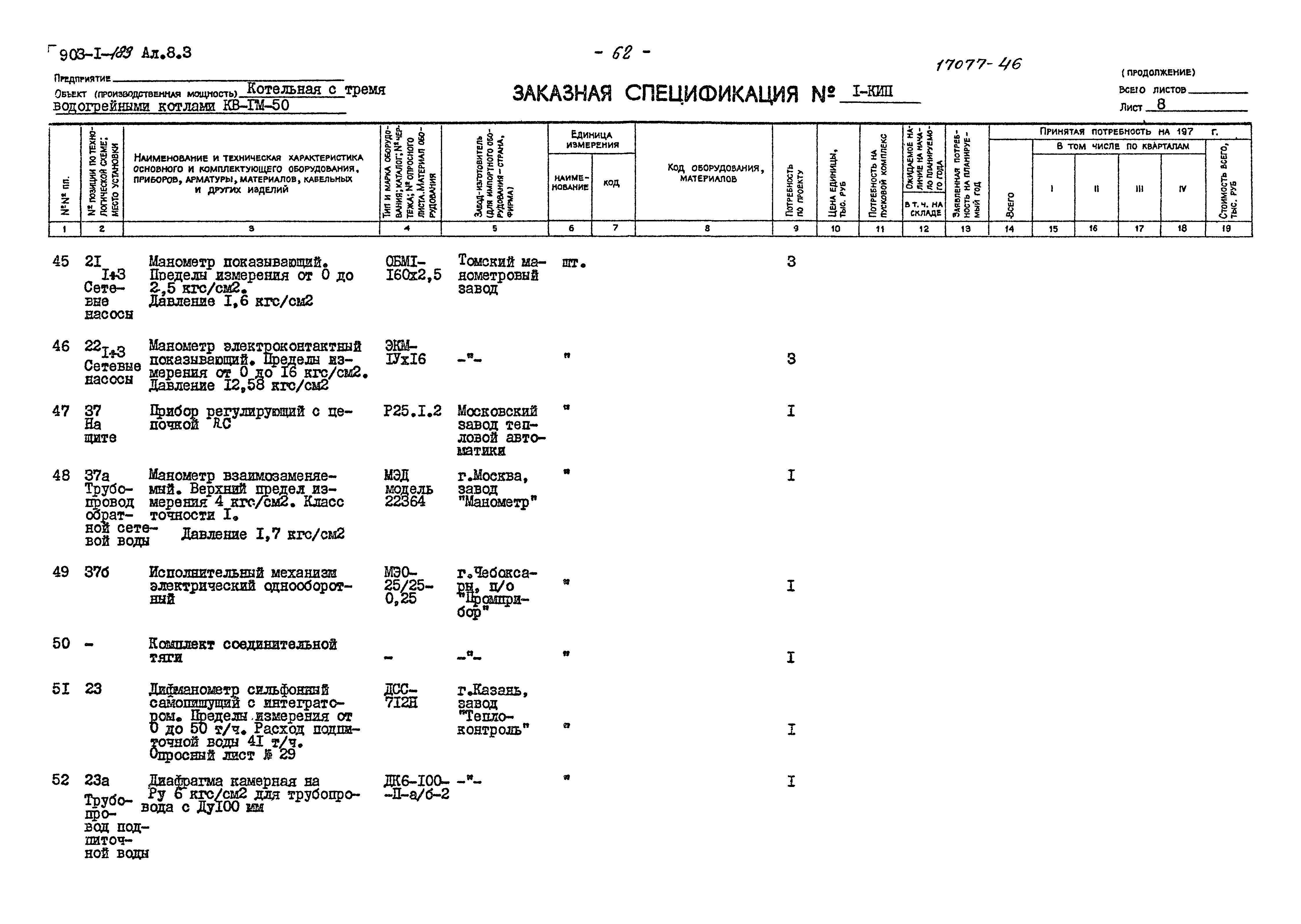 Типовой проект 903-1-183