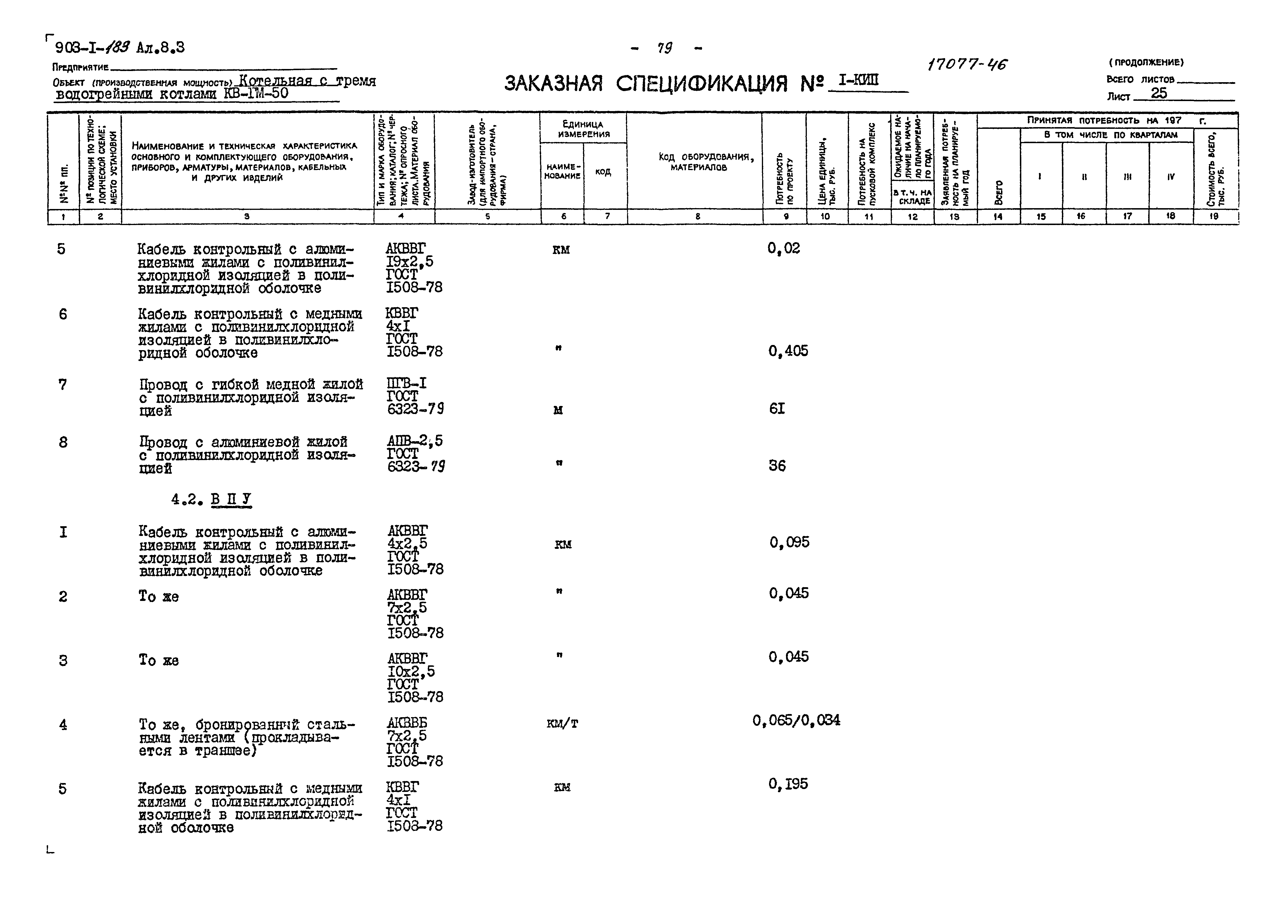 Типовой проект 903-1-183