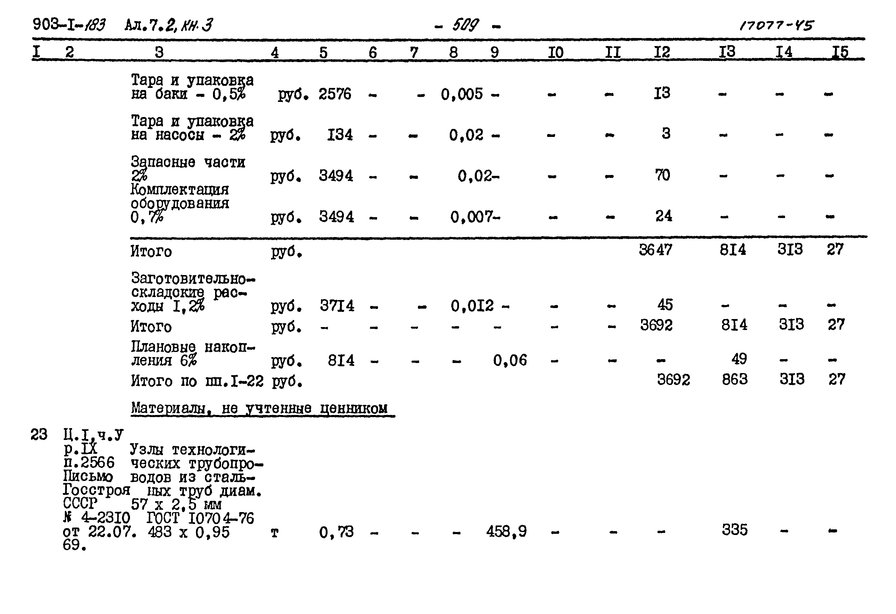 Типовой проект 903-1-183