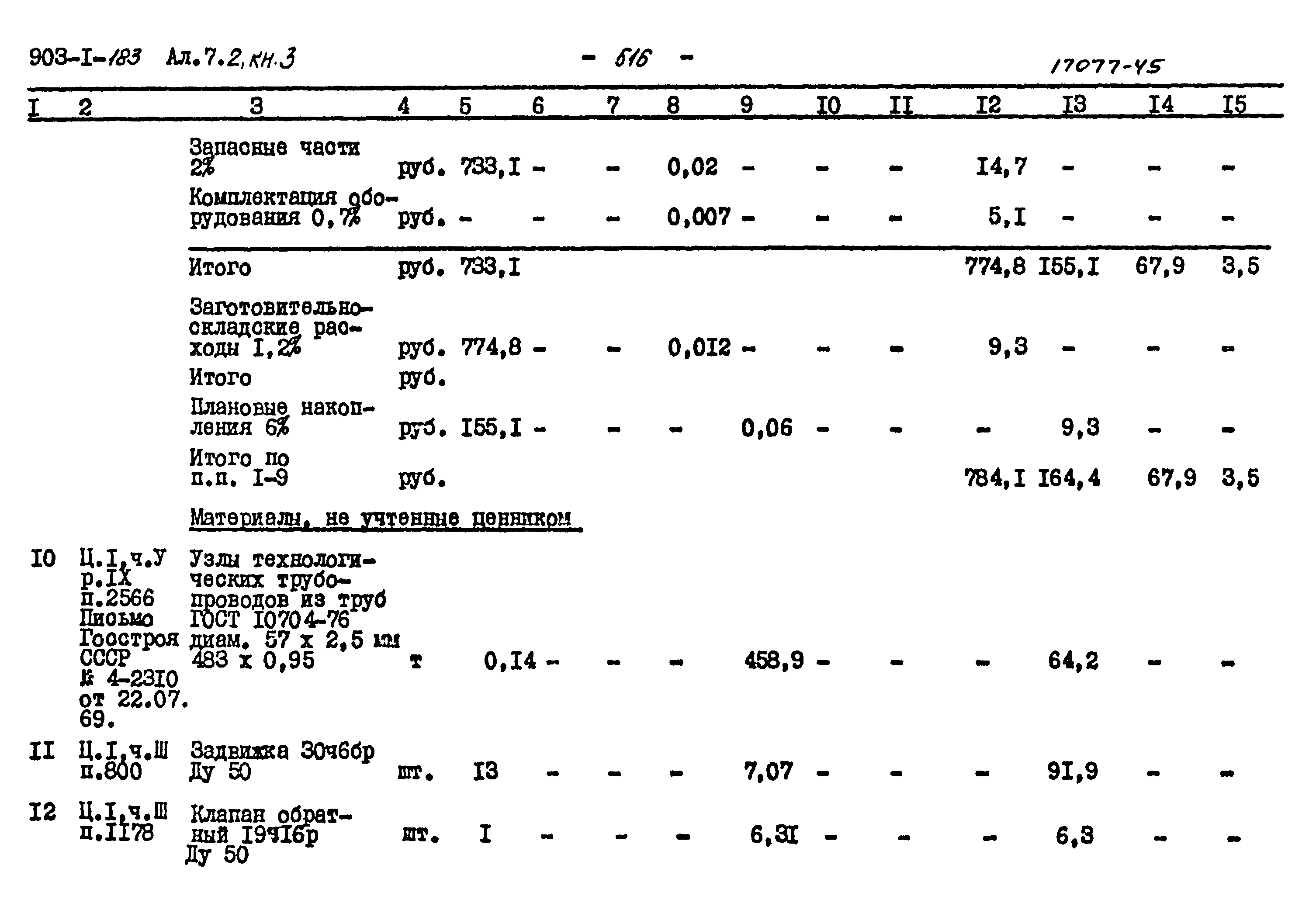 Типовой проект 903-1-183