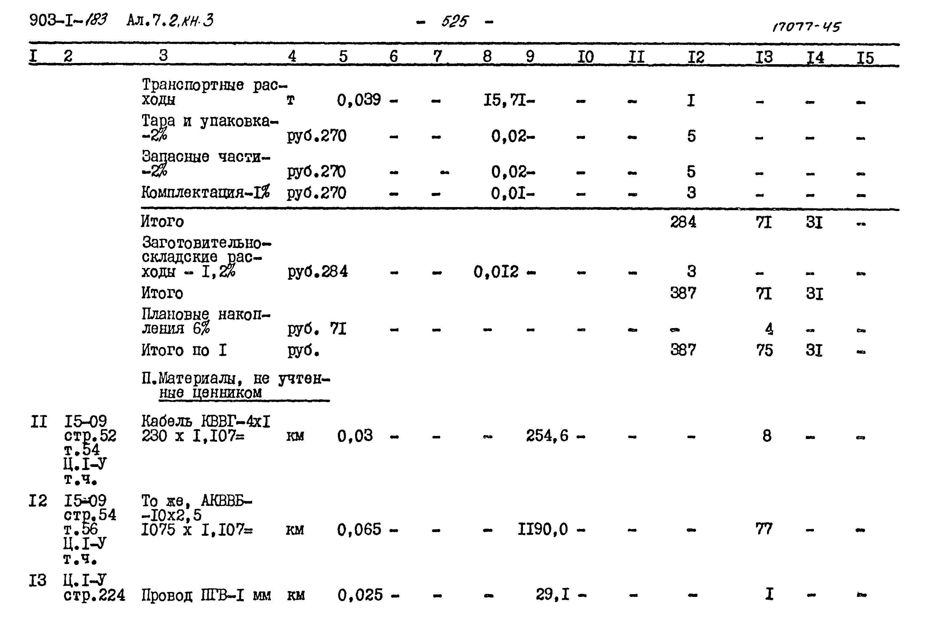 Типовой проект 903-1-183