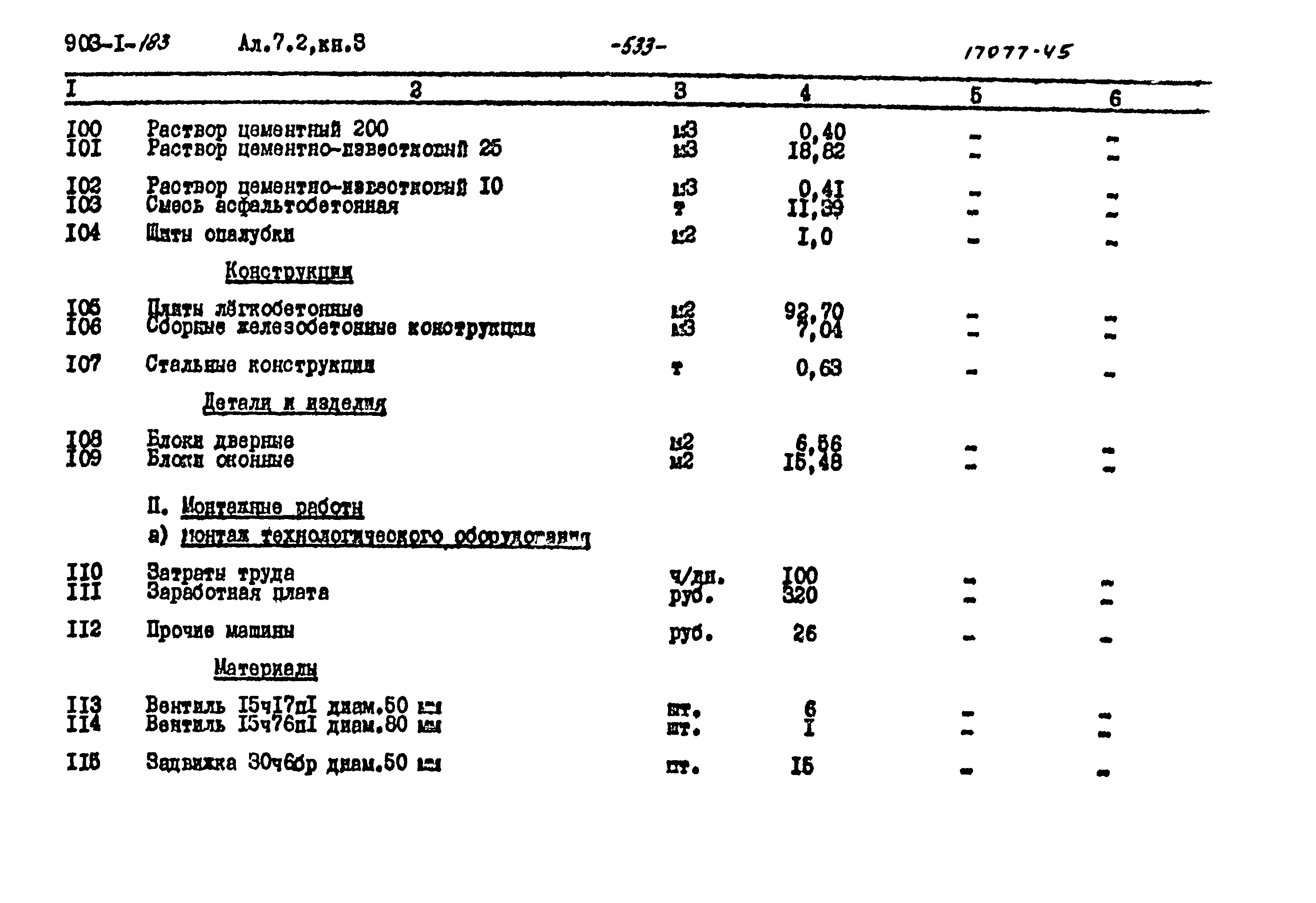 Типовой проект 903-1-183