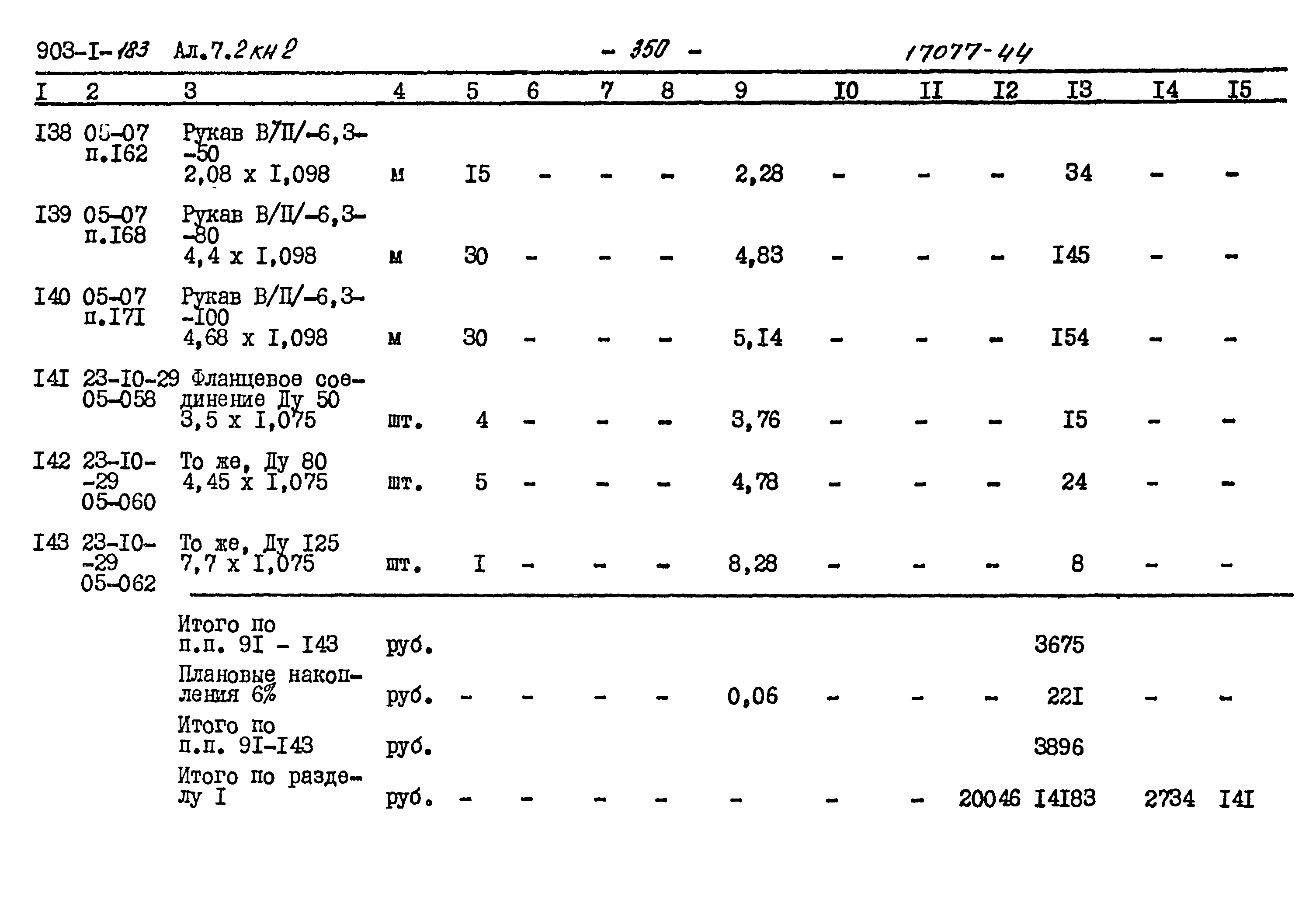 Типовой проект 903-1-183