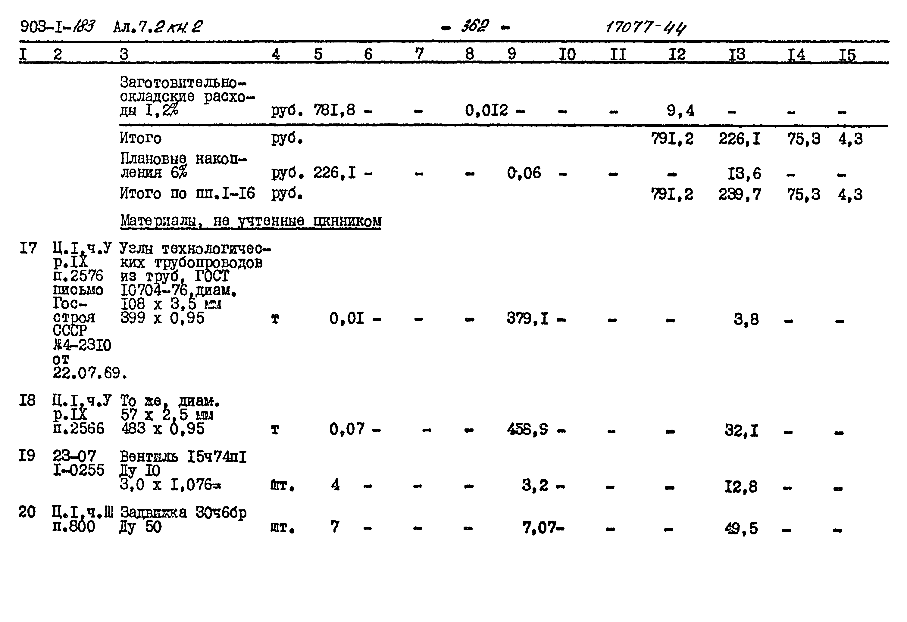 Типовой проект 903-1-183