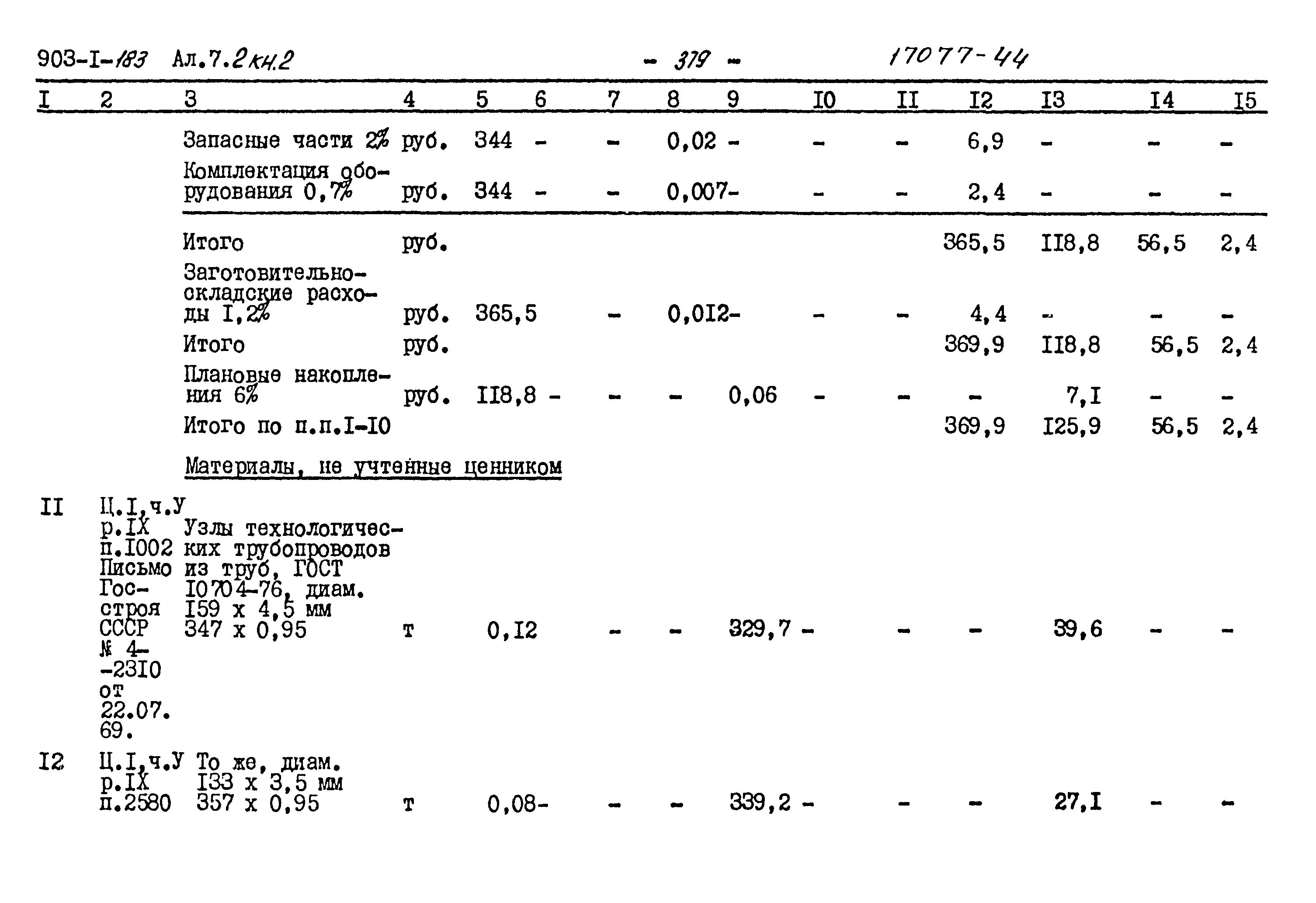 Типовой проект 903-1-183