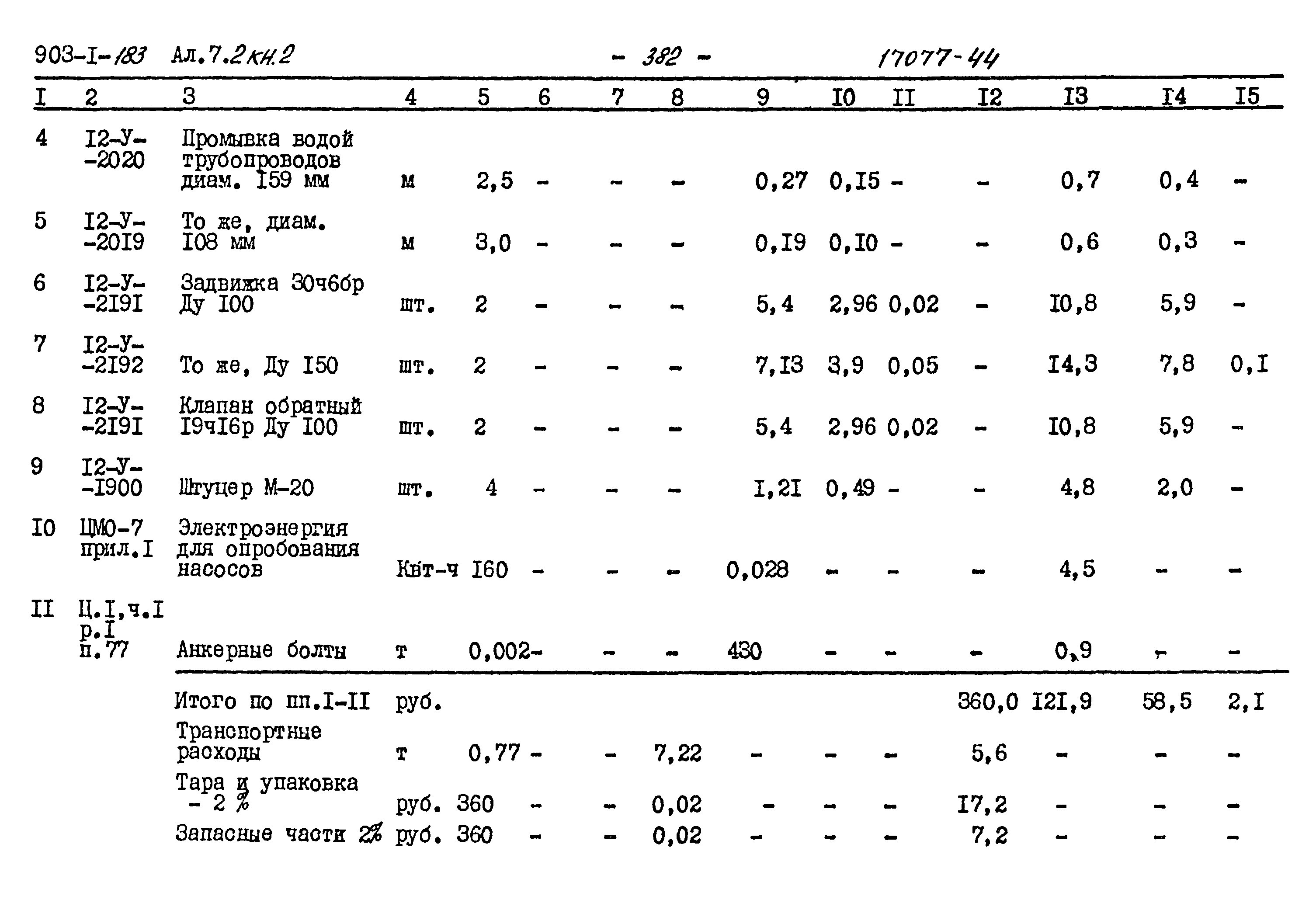 Типовой проект 903-1-183