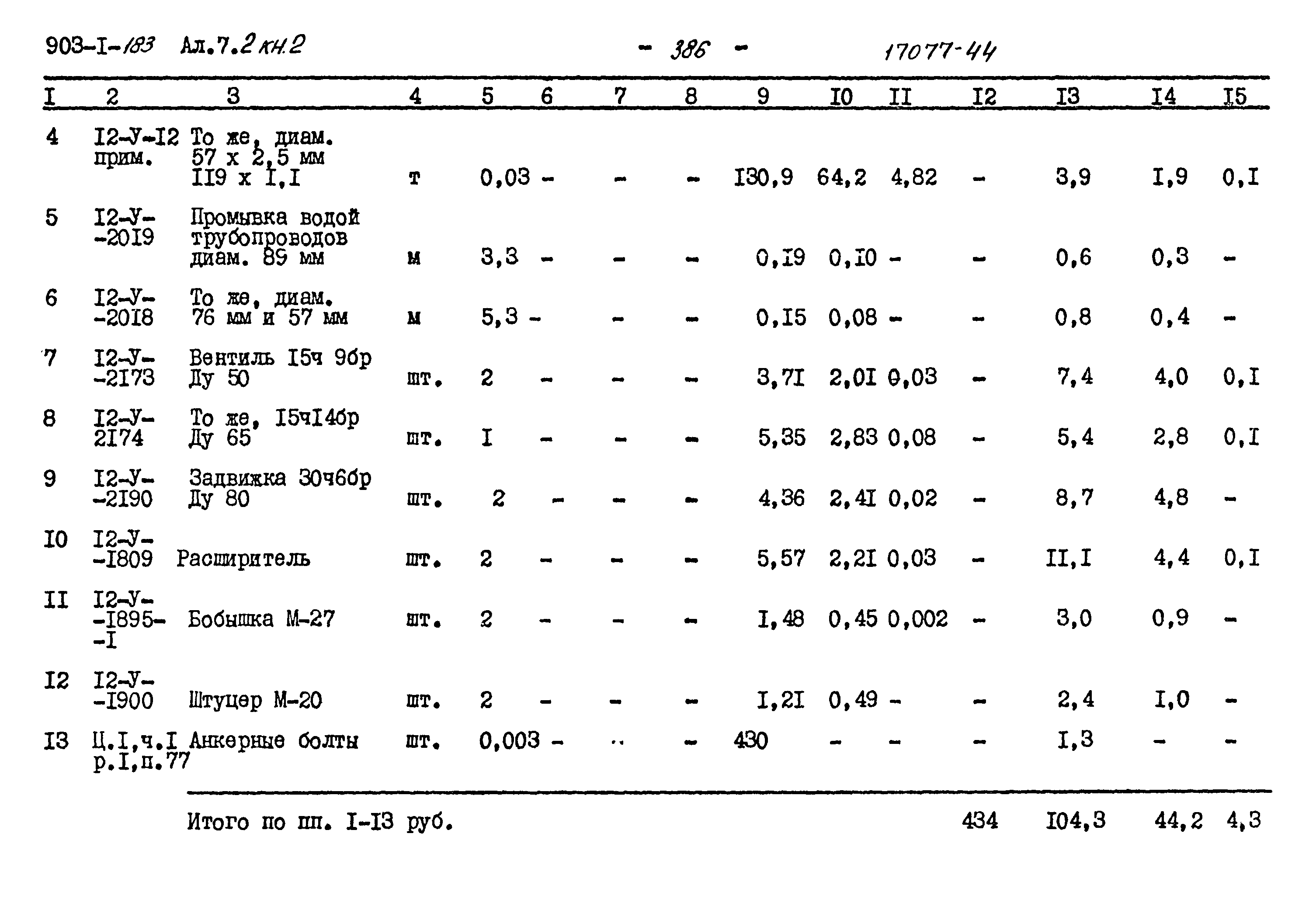 Типовой проект 903-1-183