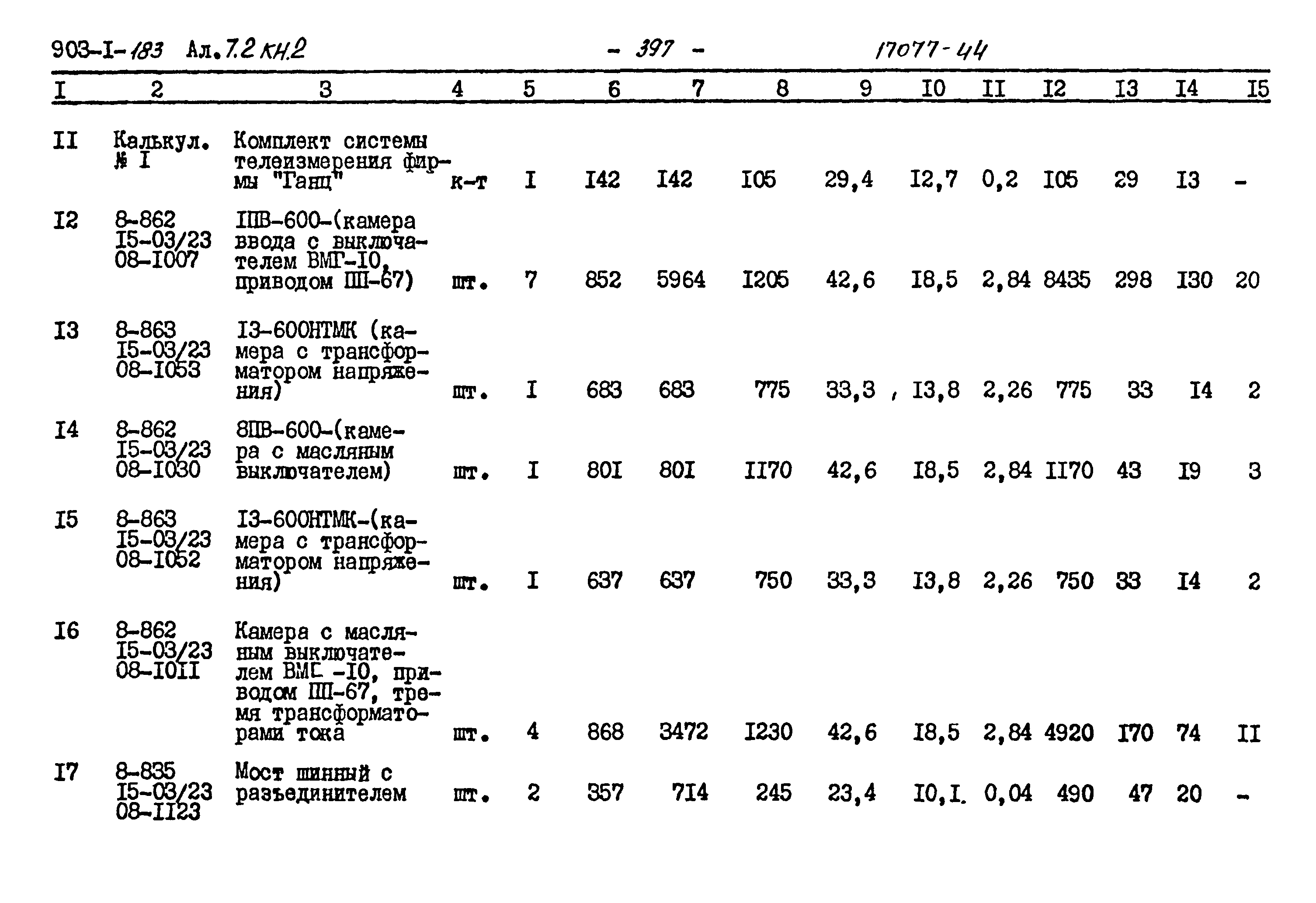 Типовой проект 903-1-183