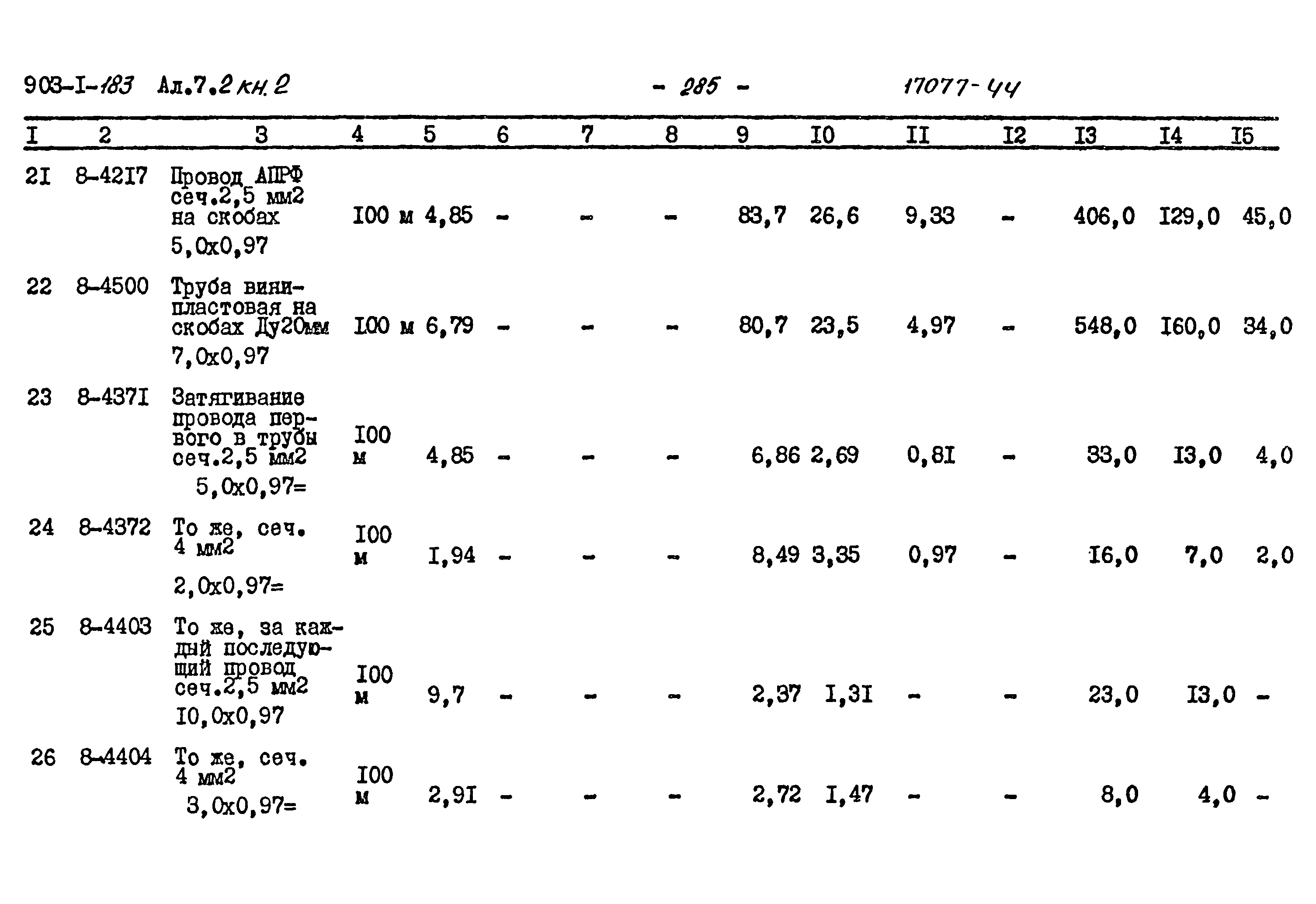 Типовой проект 903-1-183