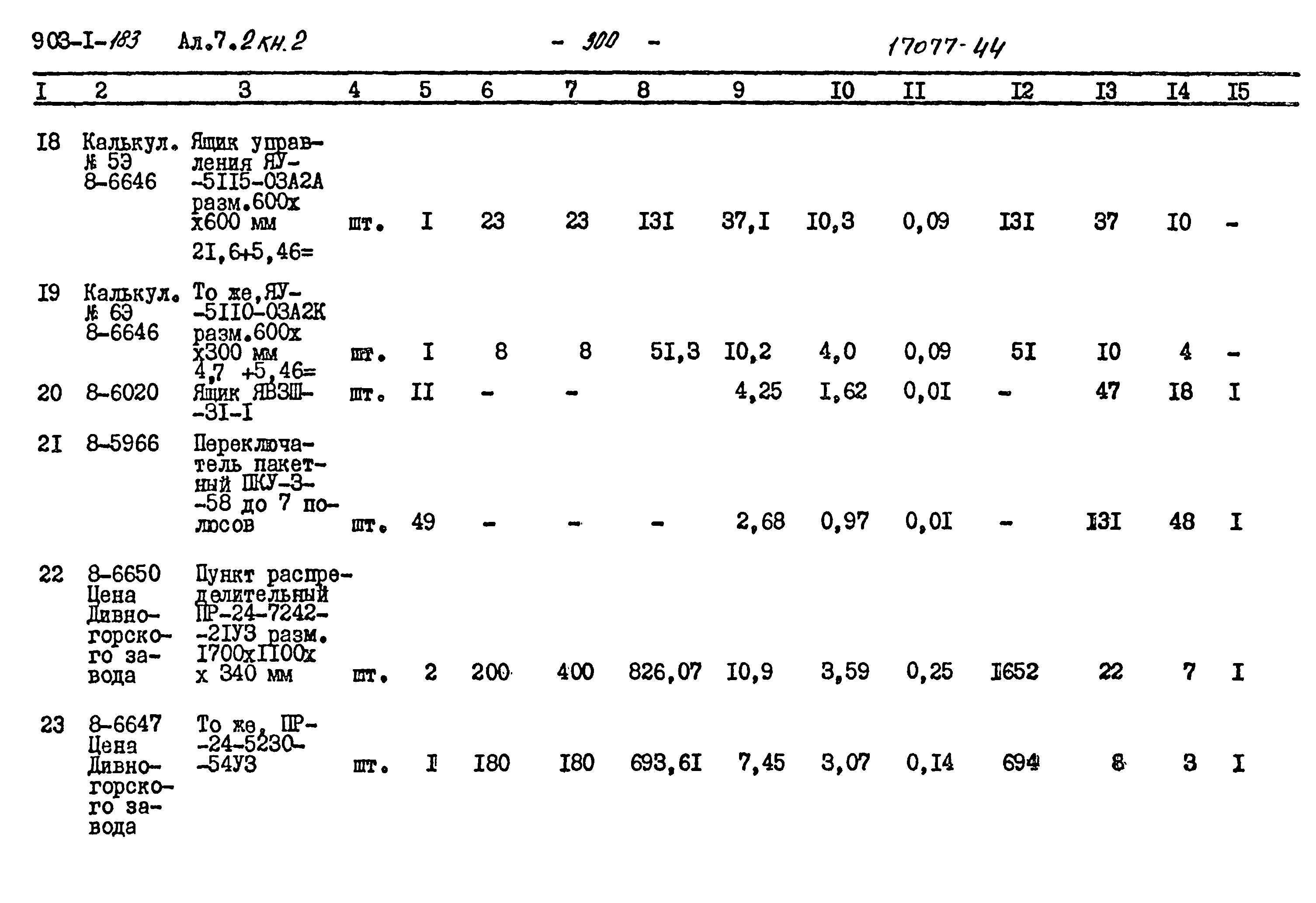 Типовой проект 903-1-183