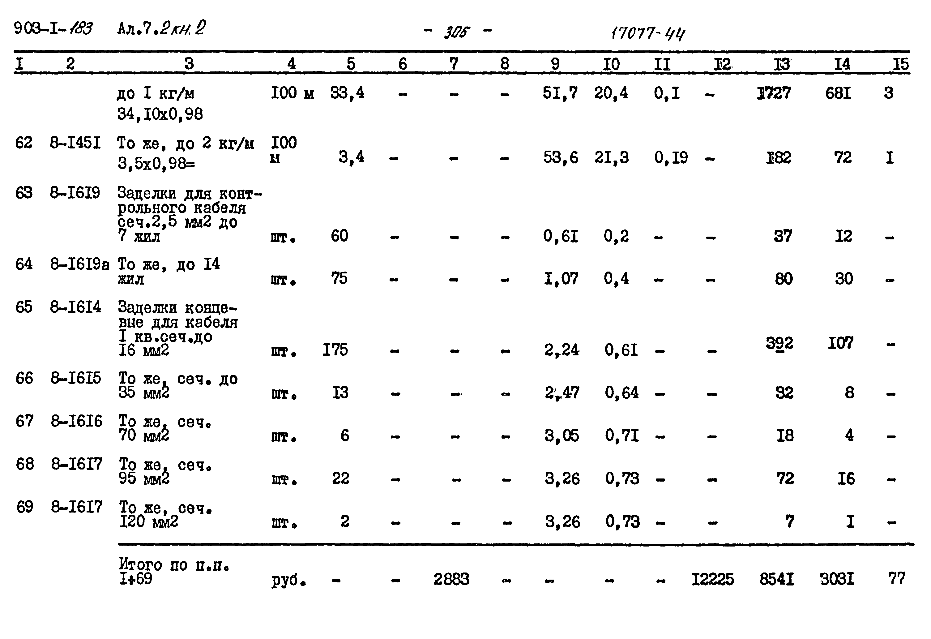 Типовой проект 903-1-183