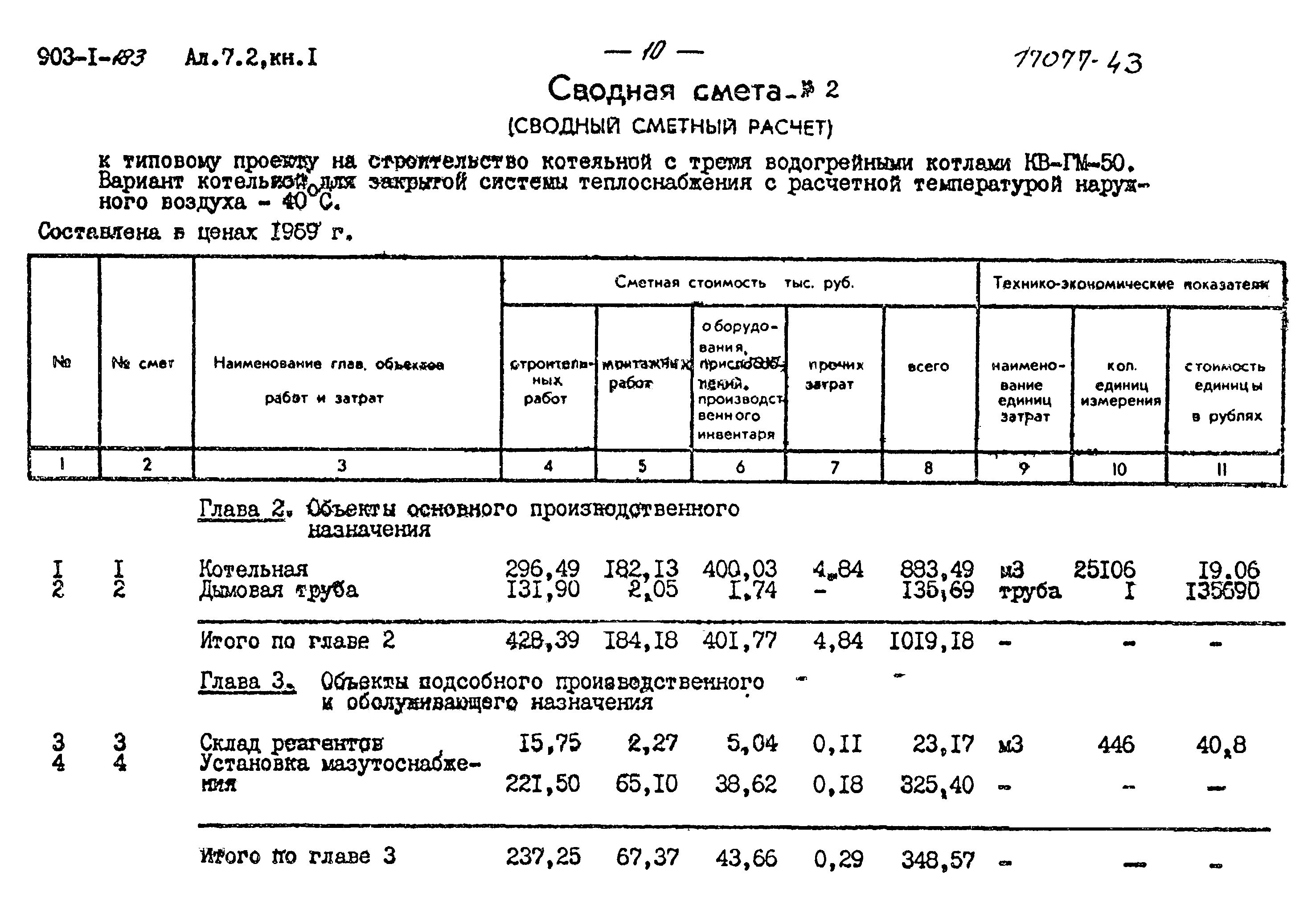 Типовой проект 903-1-183