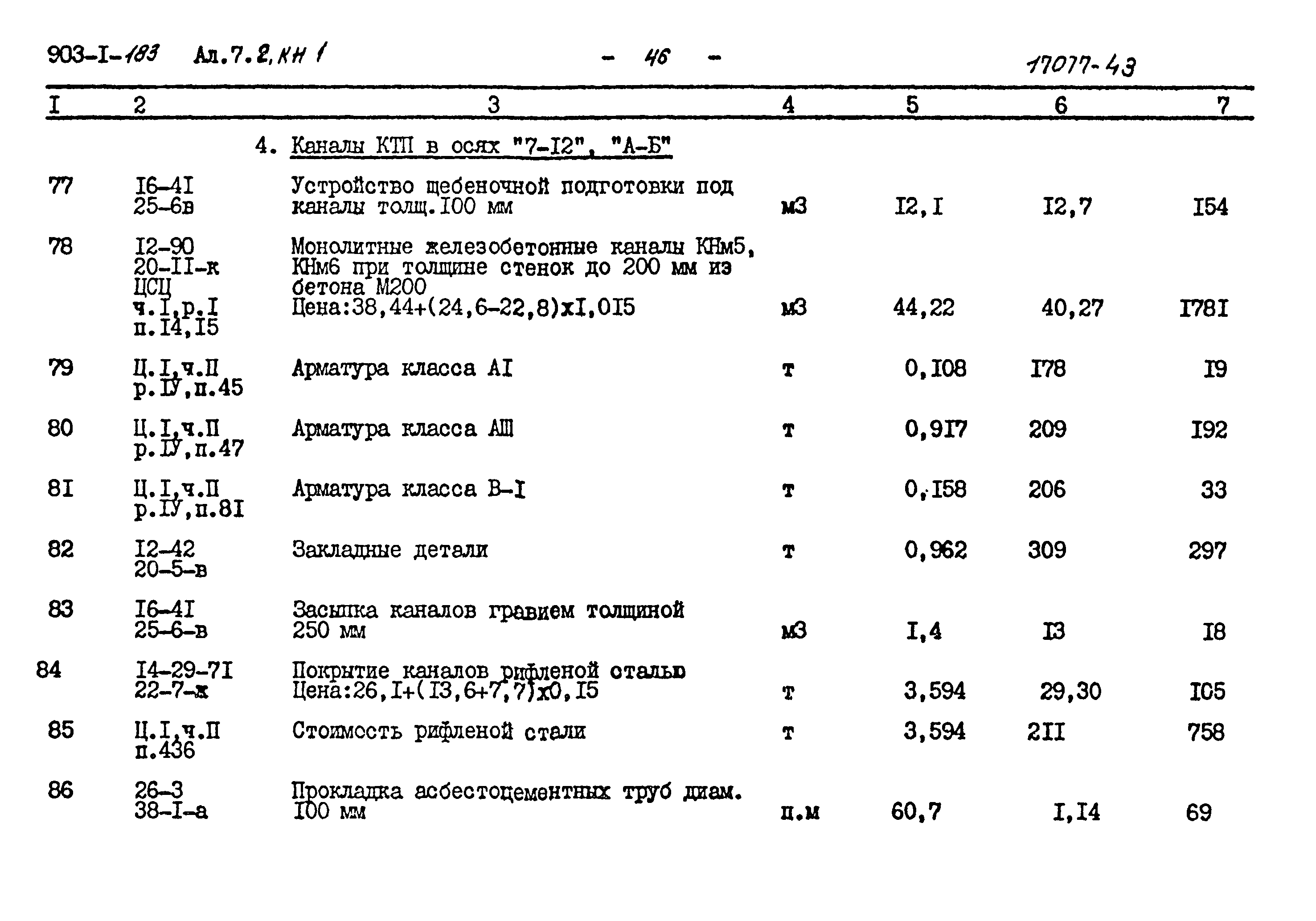 Типовой проект 903-1-183