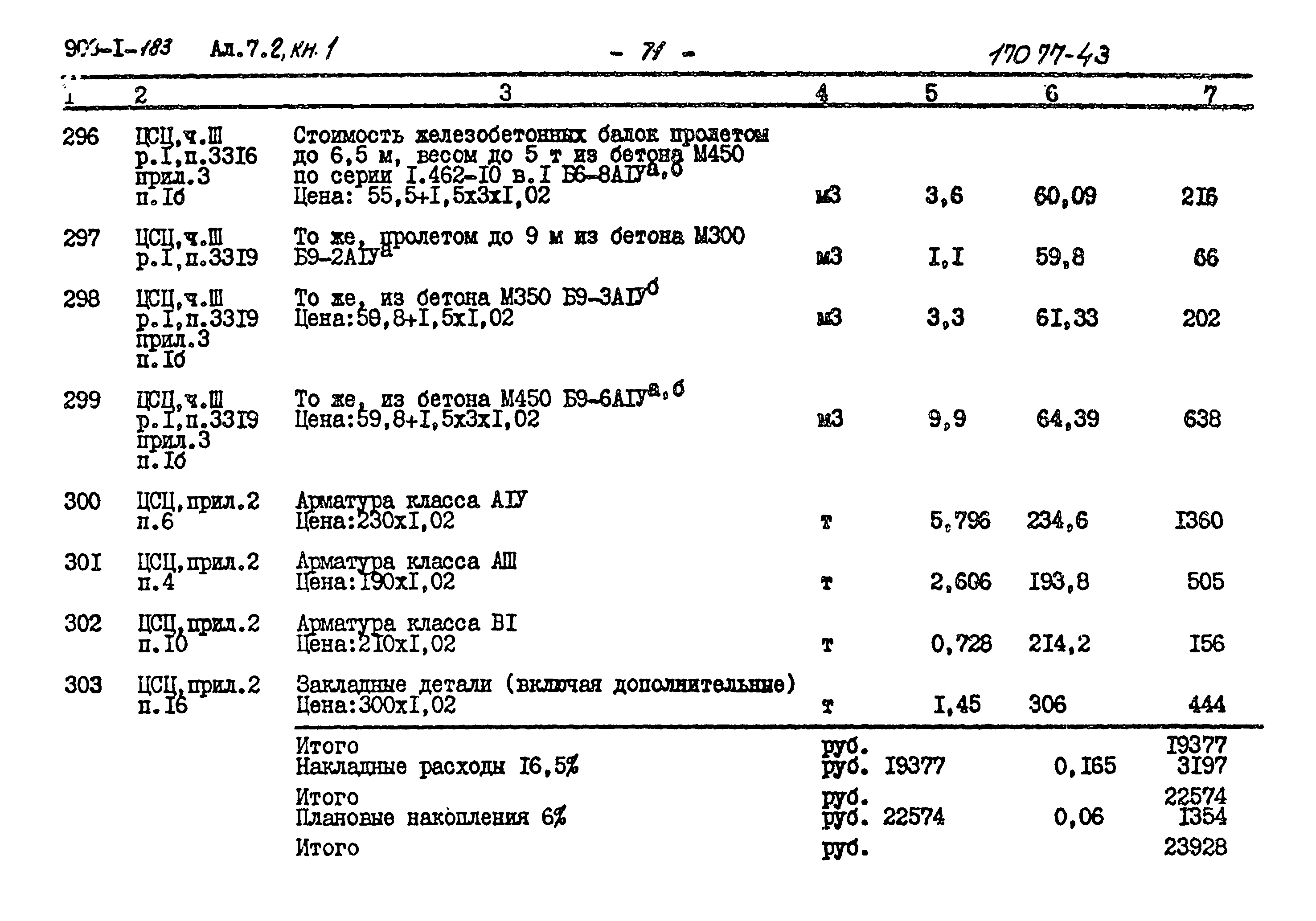 Типовой проект 903-1-183