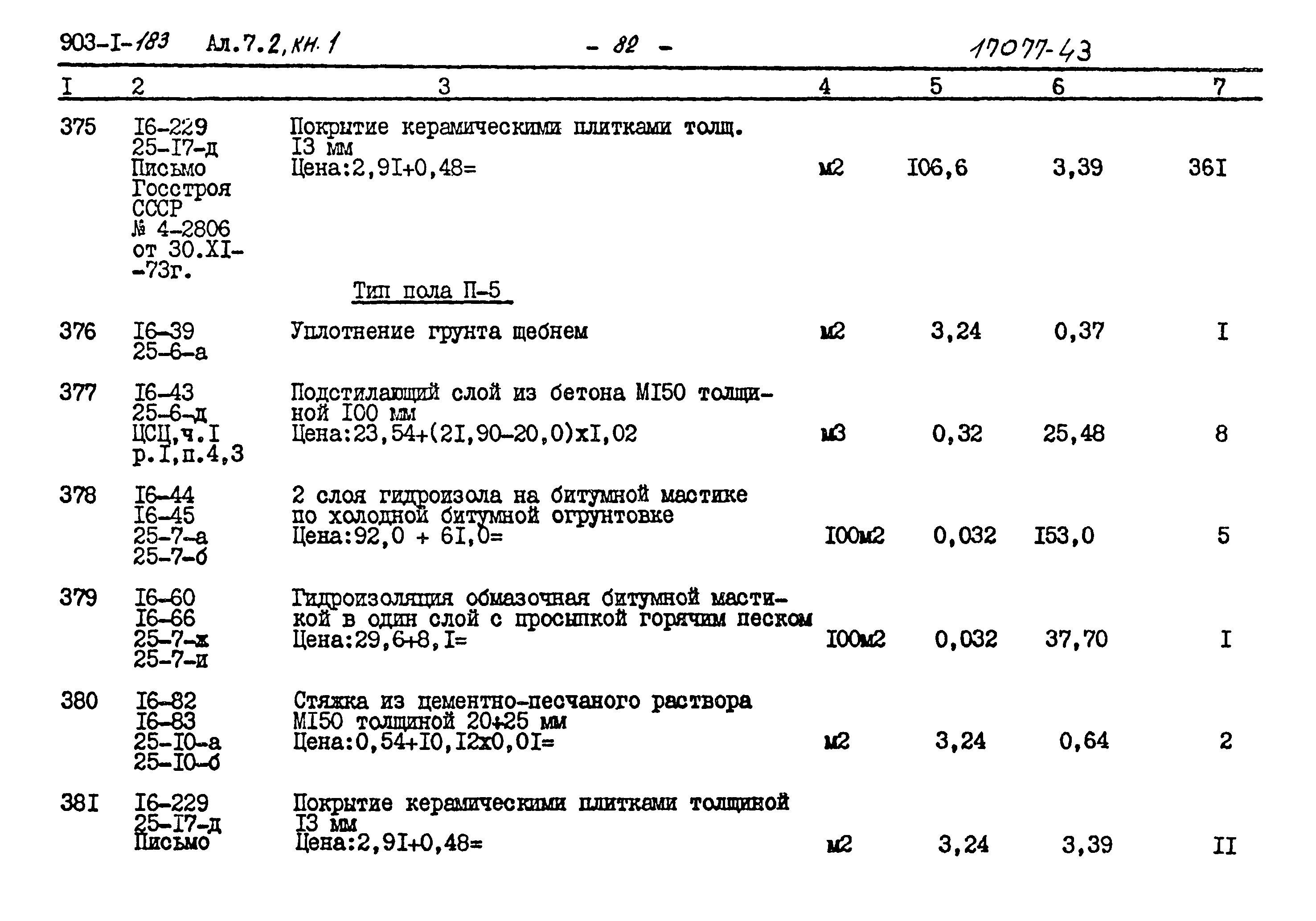Типовой проект 903-1-183