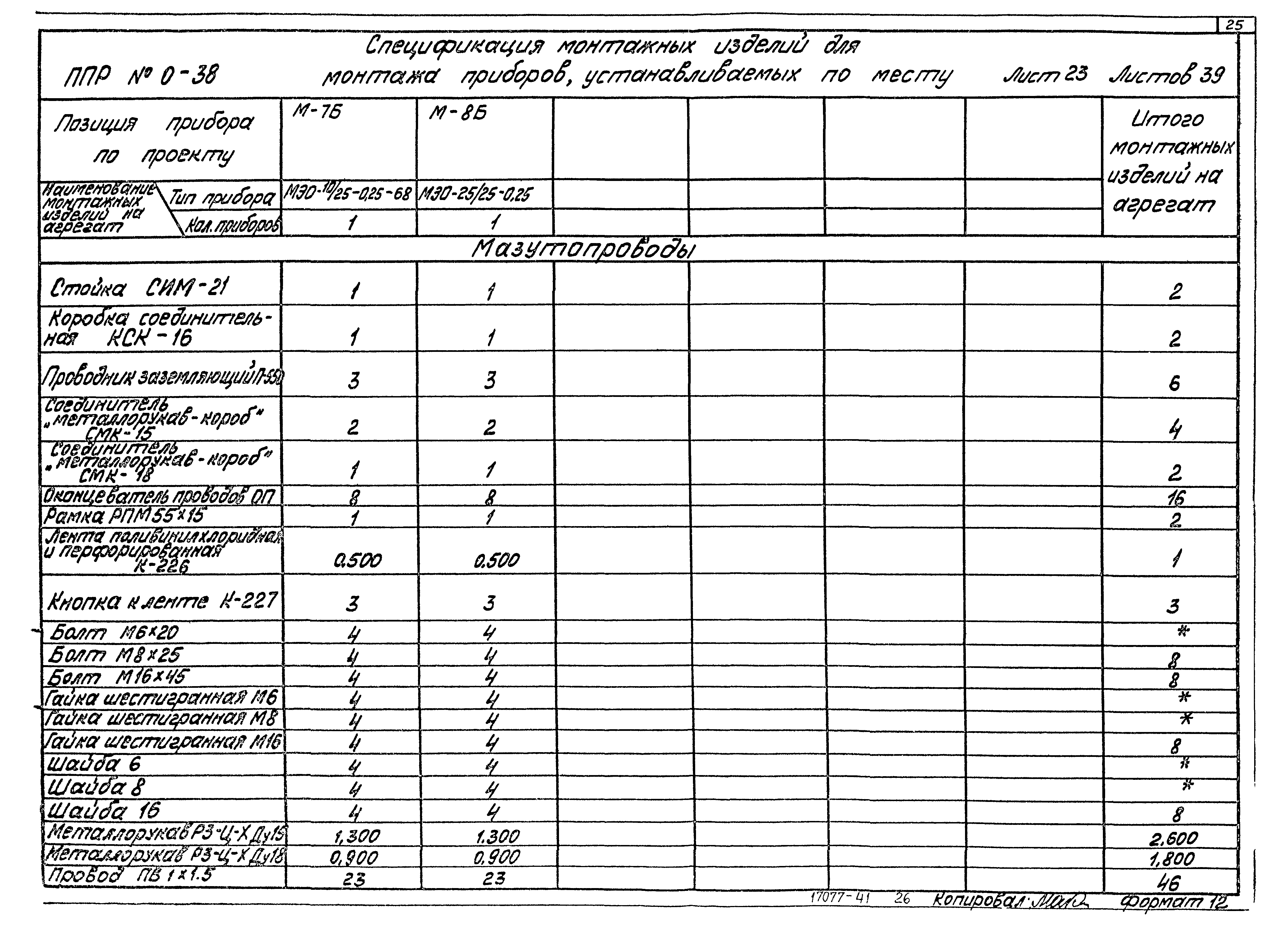 Типовой проект 903-1-183