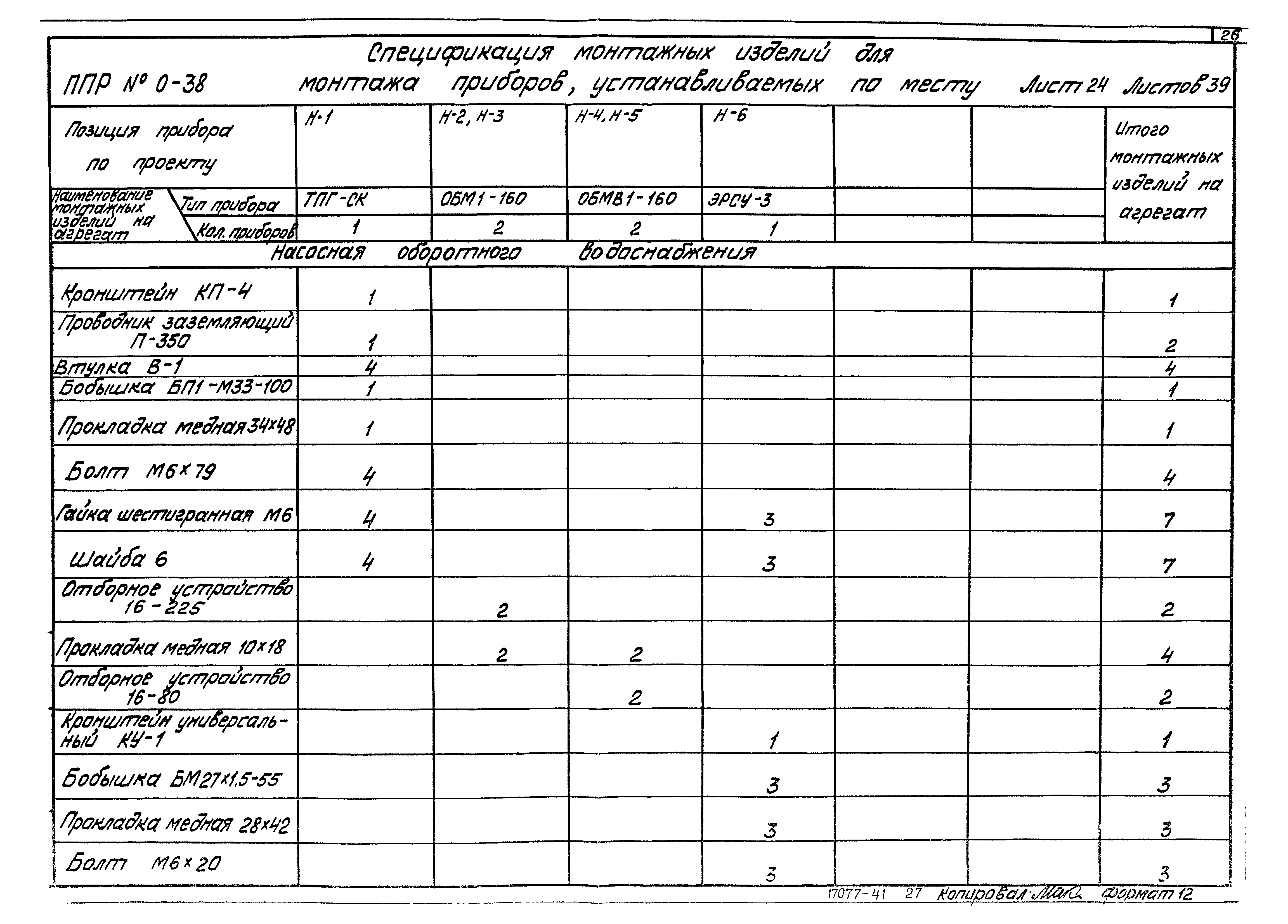 Типовой проект 903-1-183
