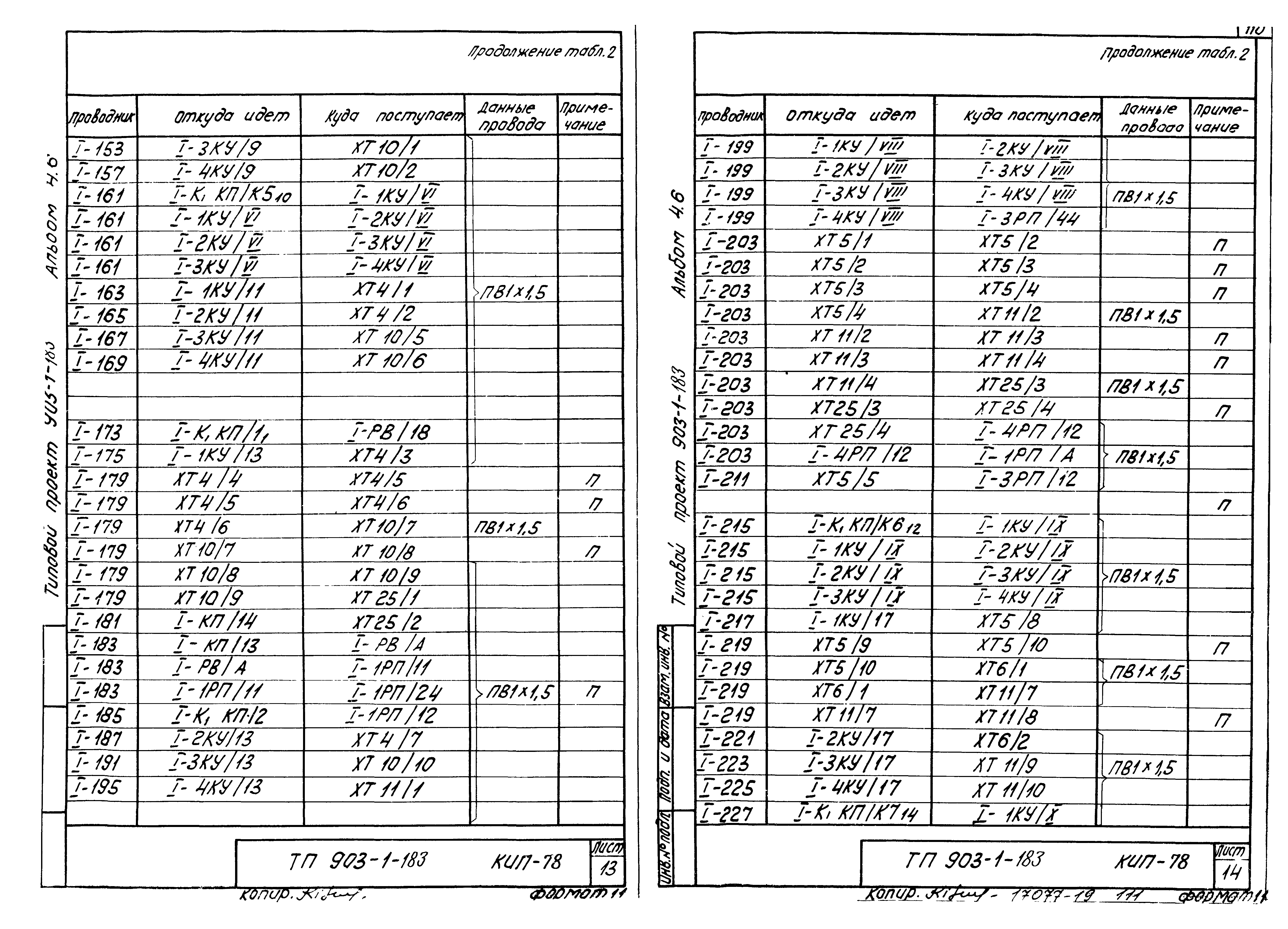 Типовой проект 903-1-183