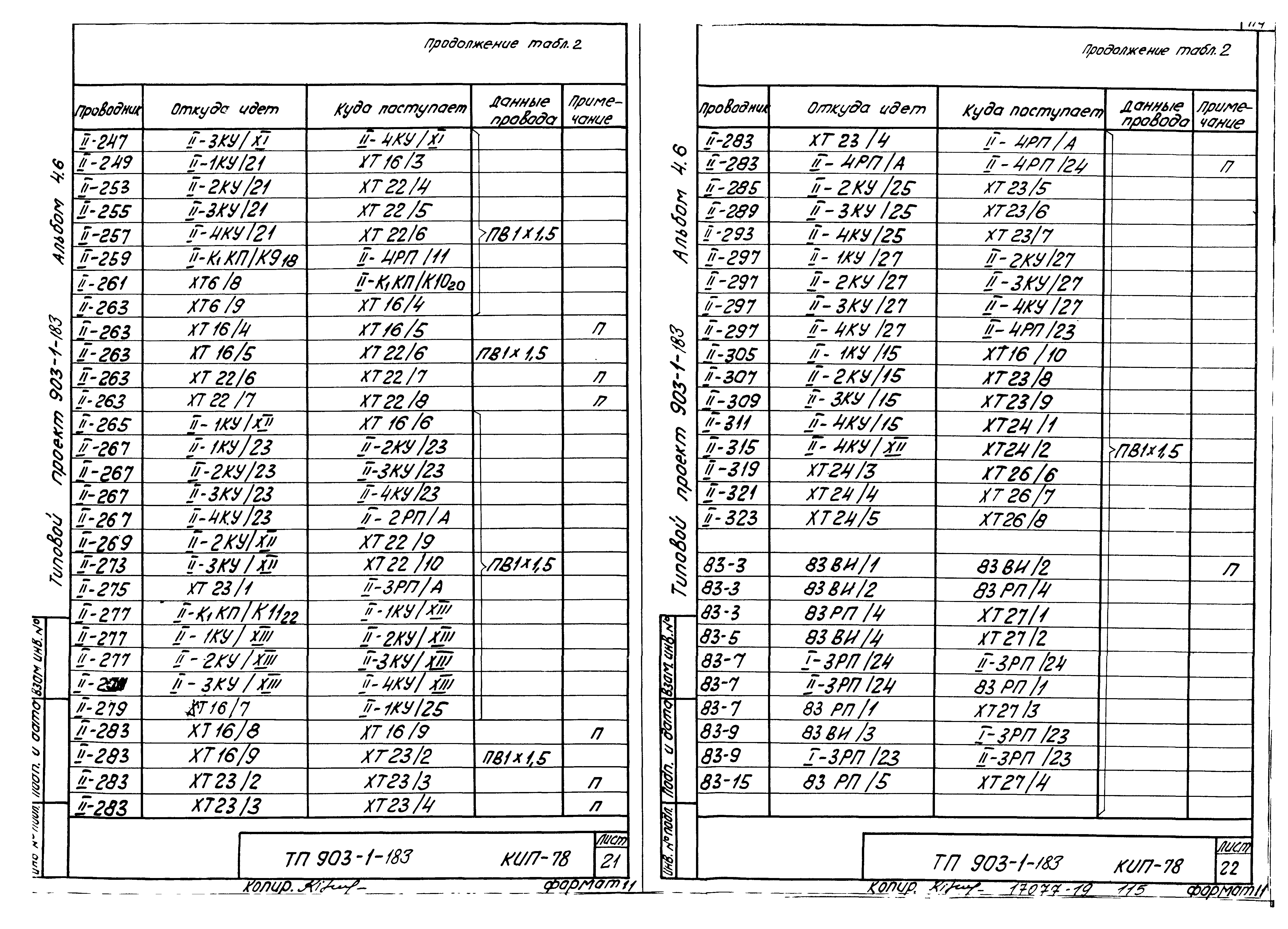 Типовой проект 903-1-183