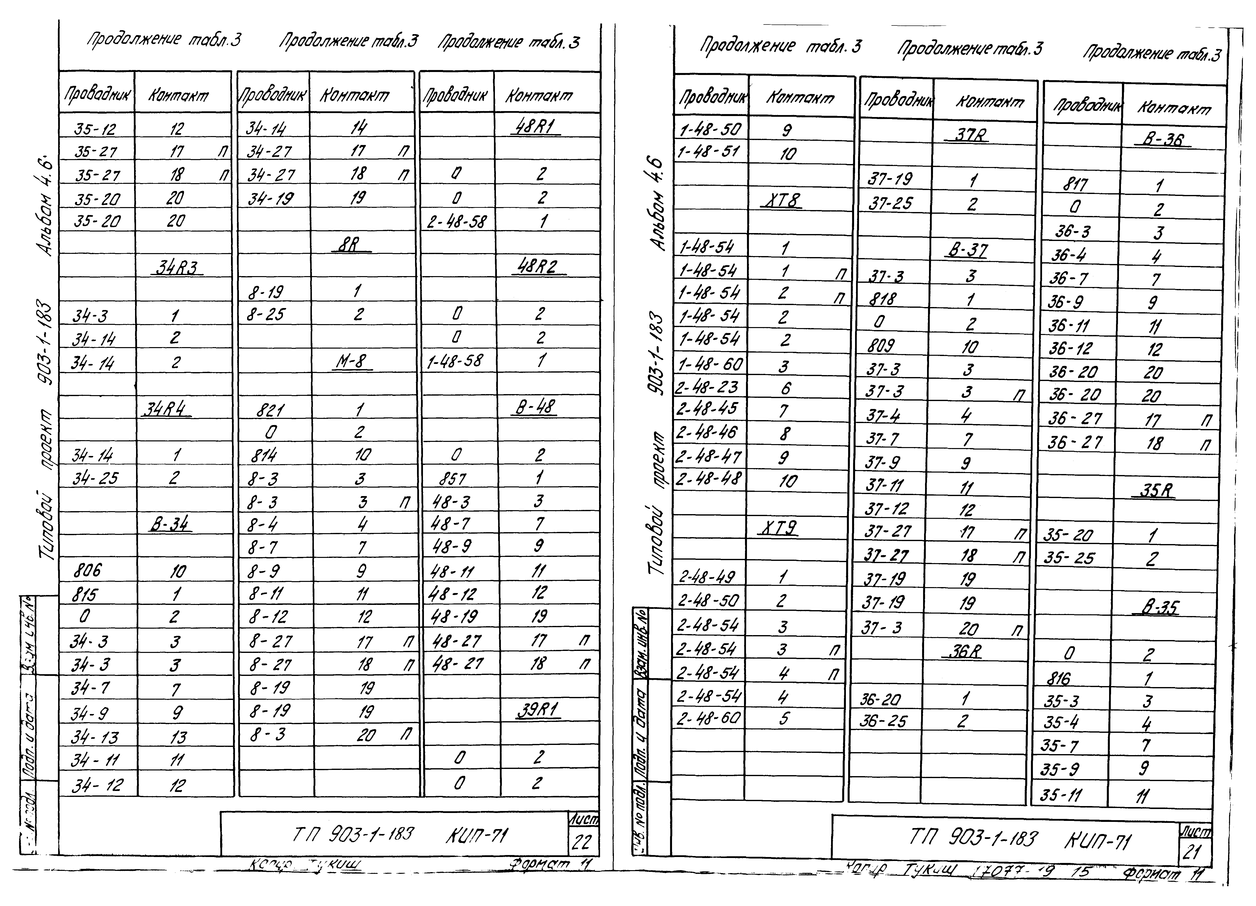 Типовой проект 903-1-183