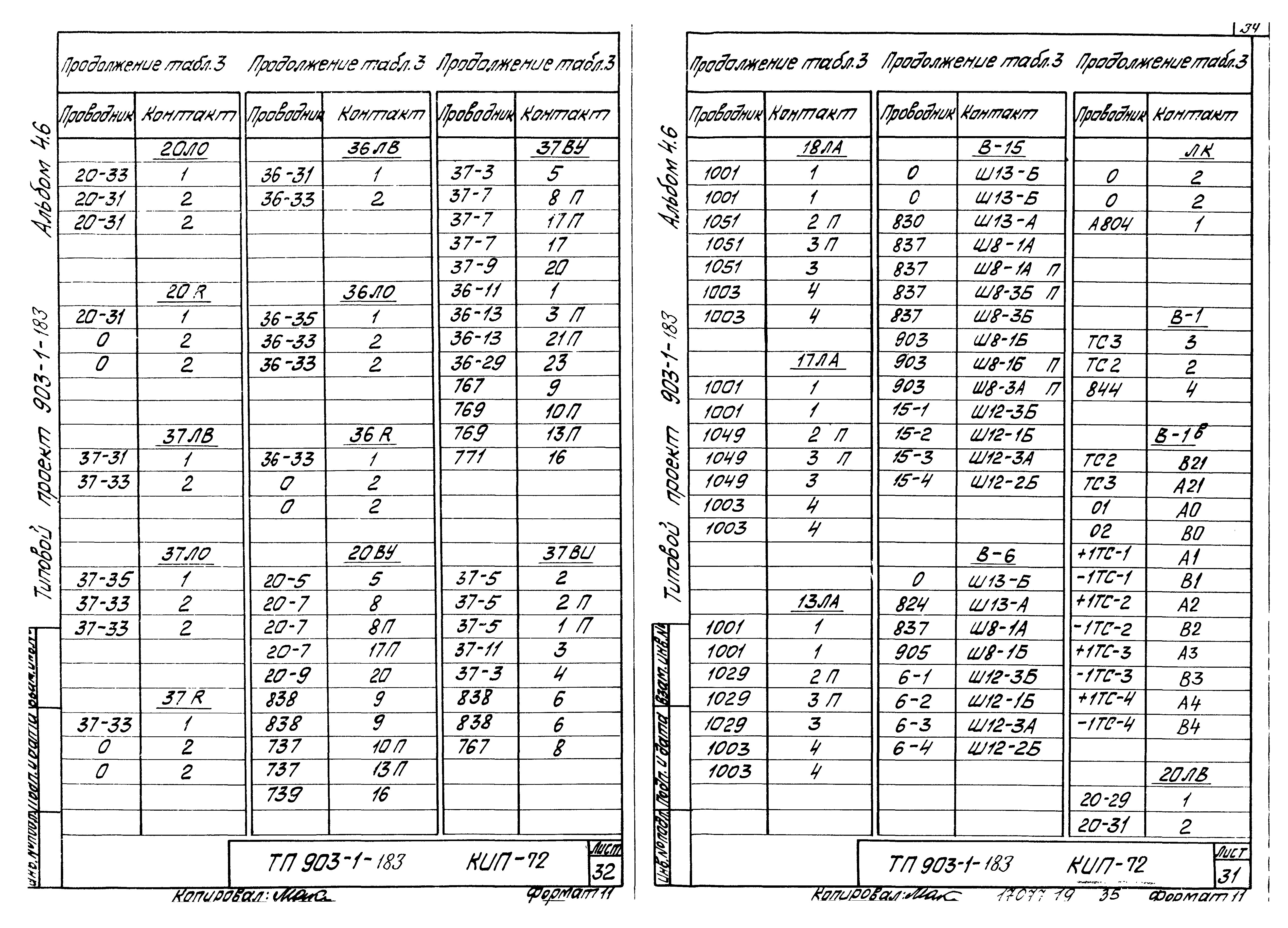 Типовой проект 903-1-183