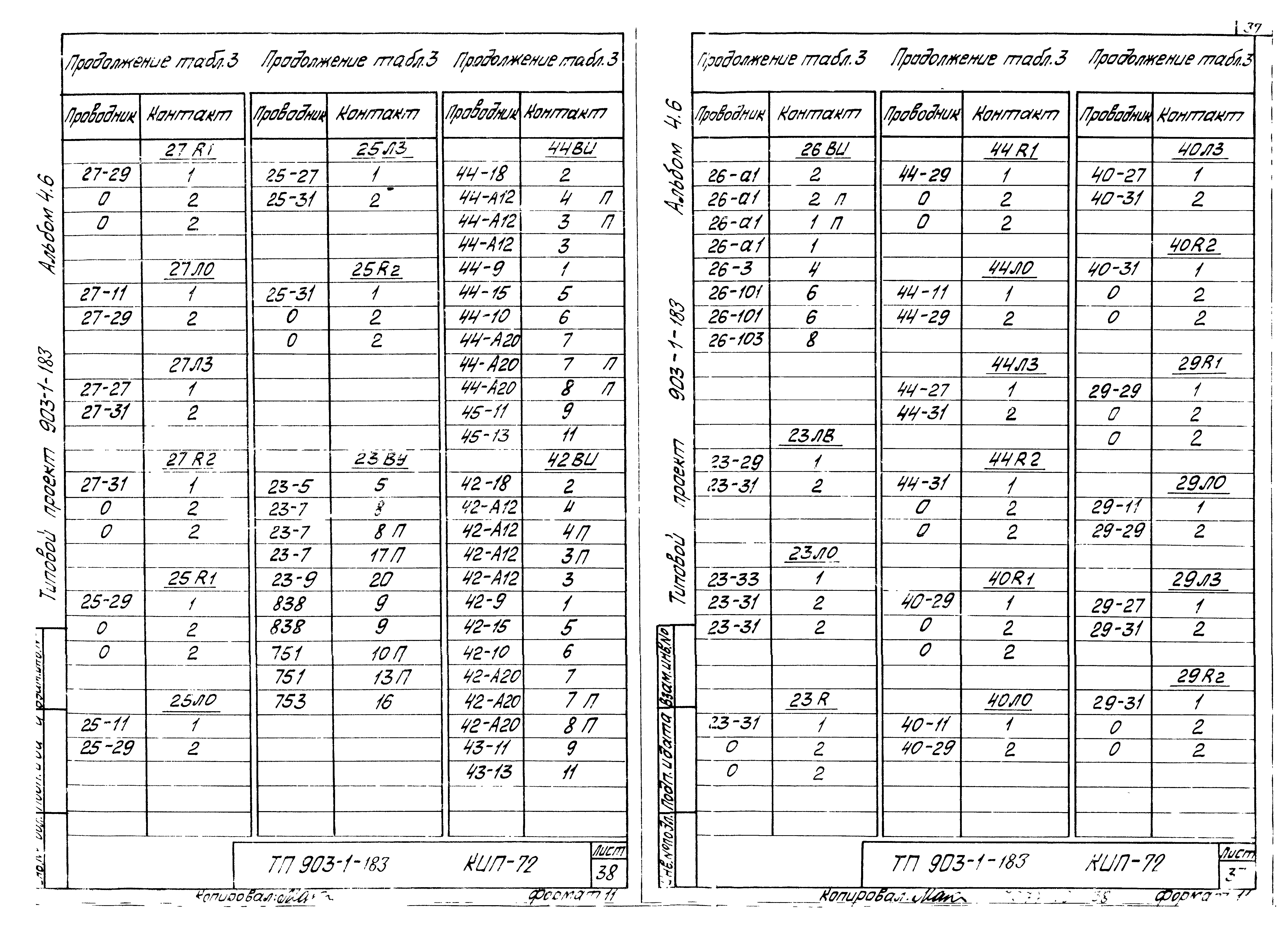 Типовой проект 903-1-183