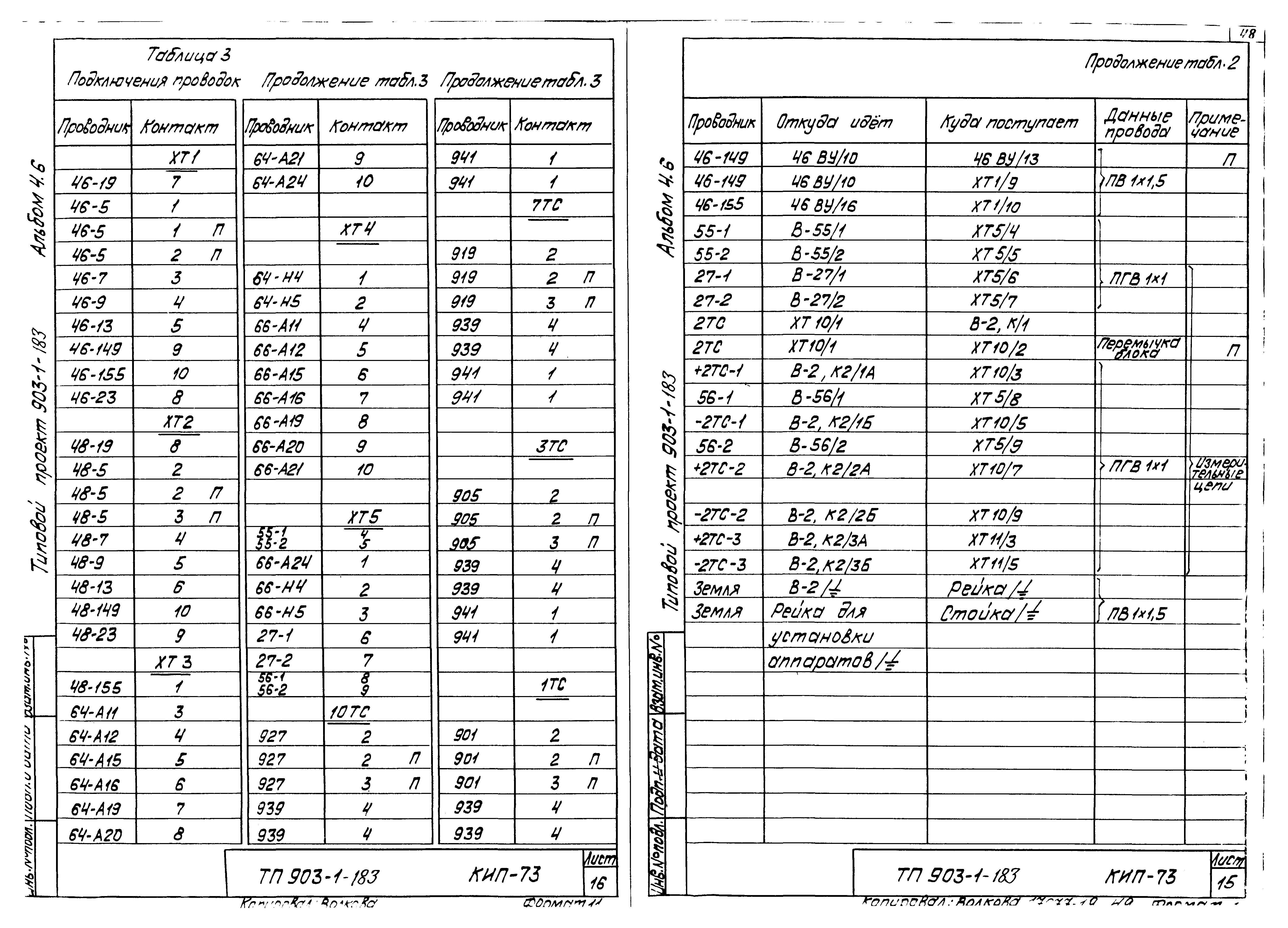 Типовой проект 903-1-183