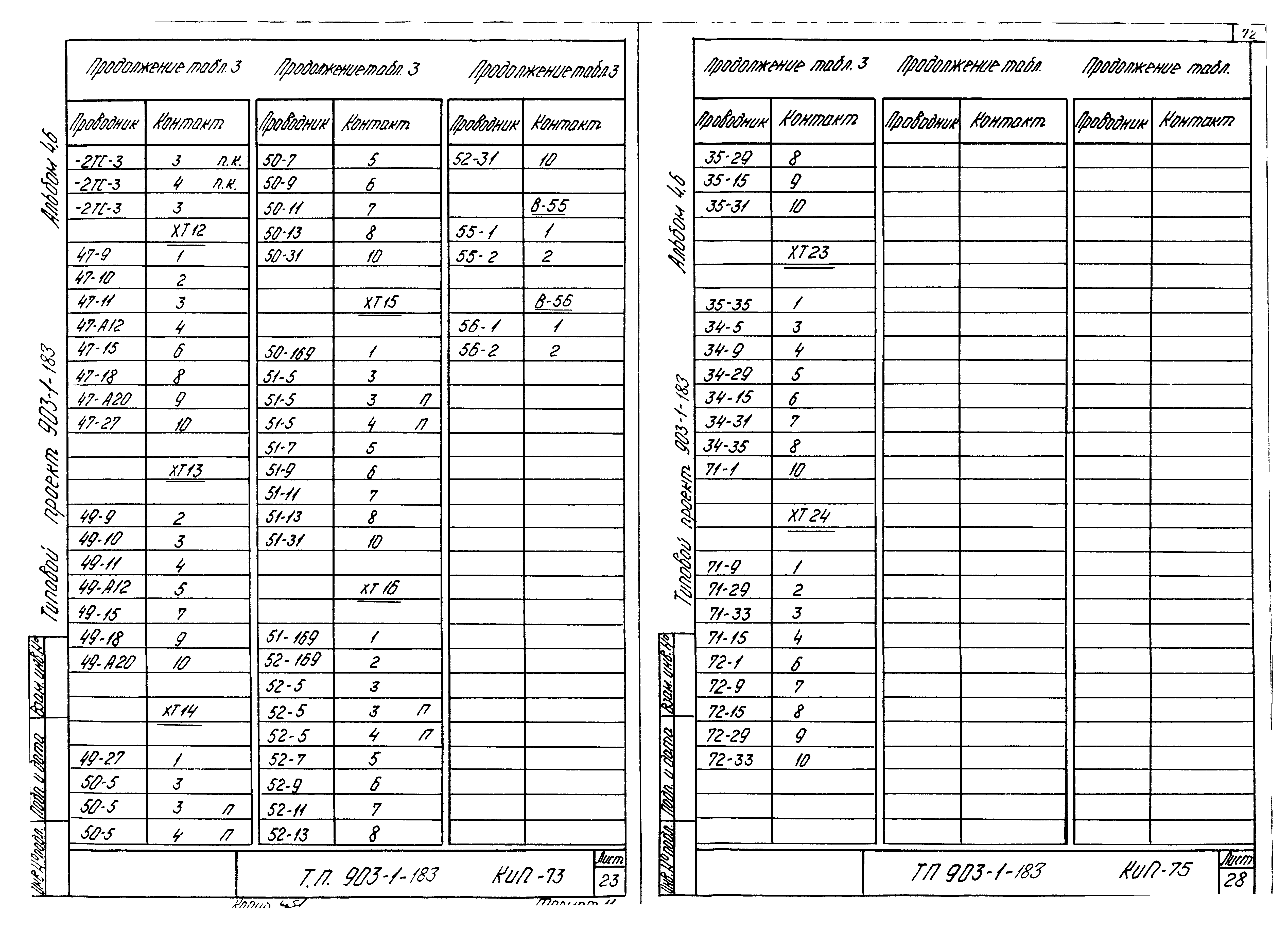 Типовой проект 903-1-183
