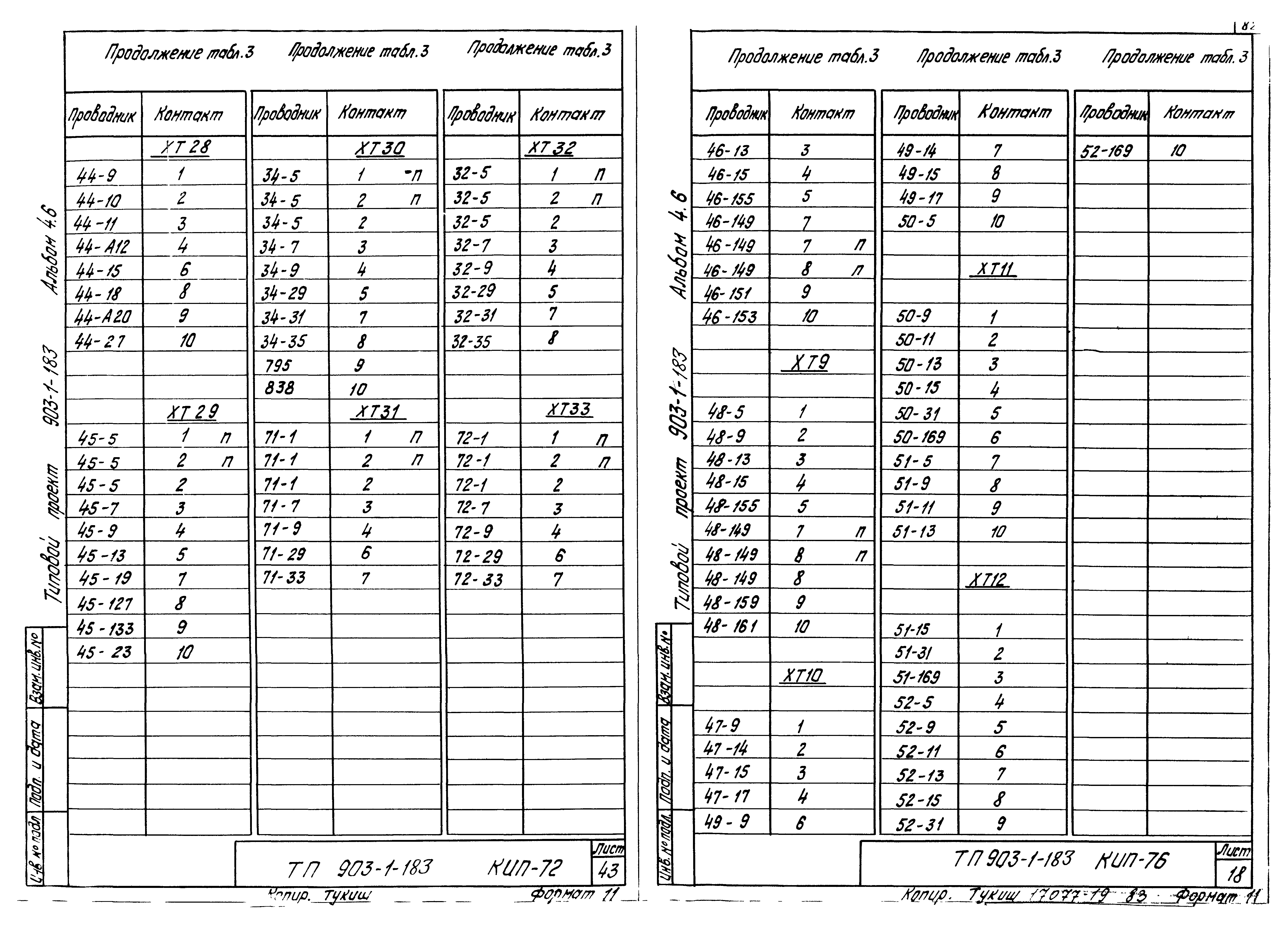 Типовой проект 903-1-183