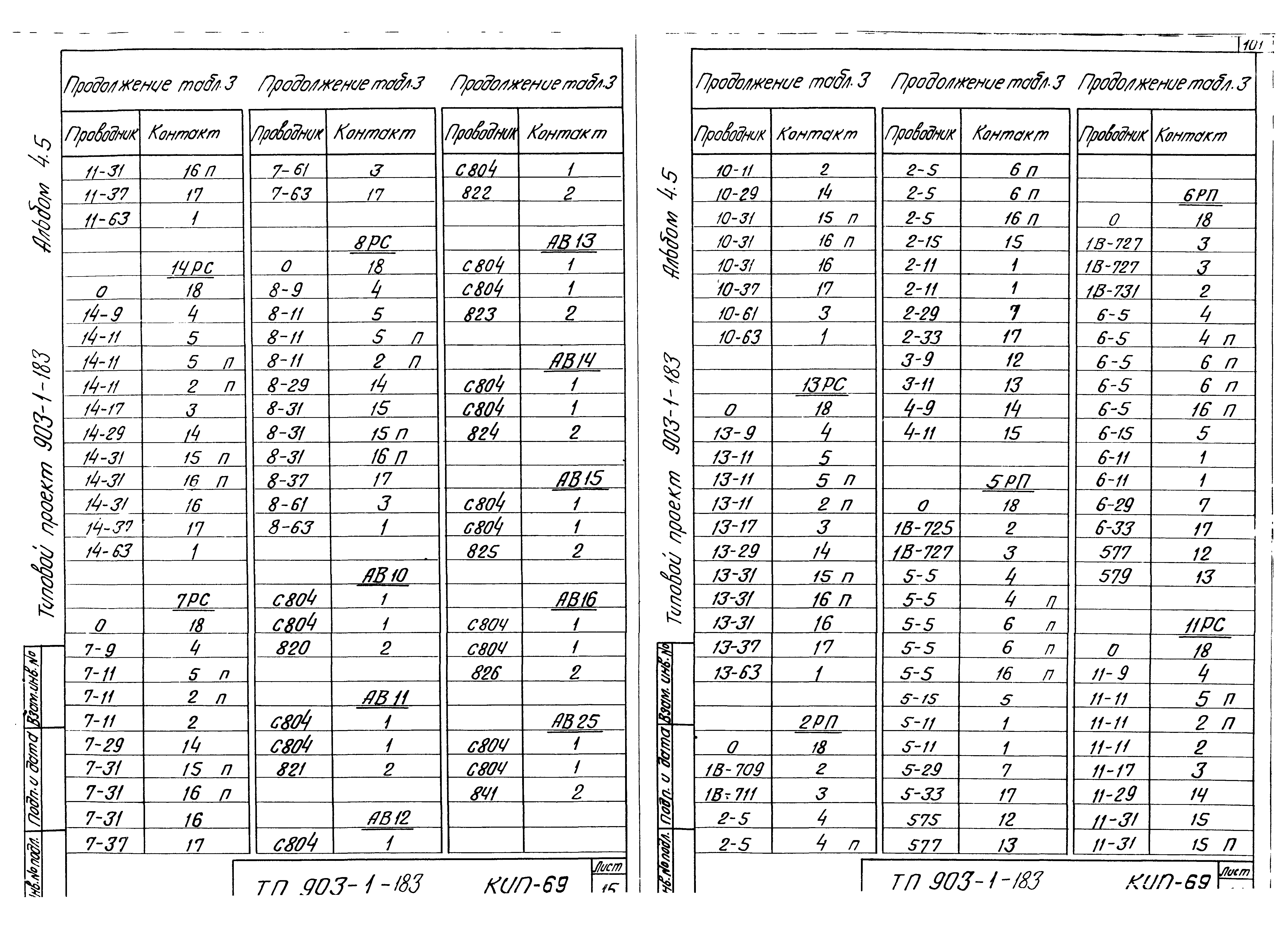 Типовой проект 903-1-183