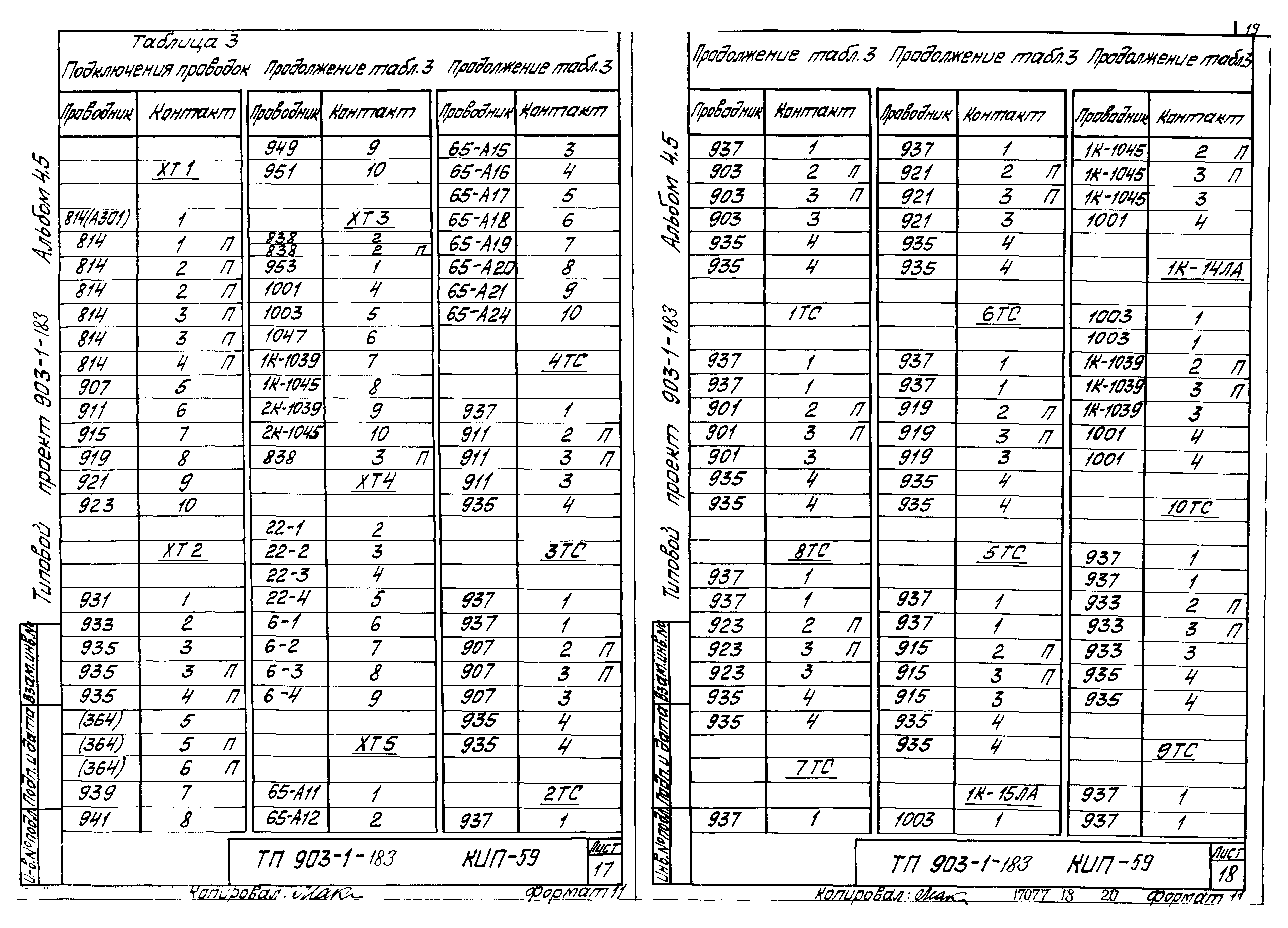 Типовой проект 903-1-183